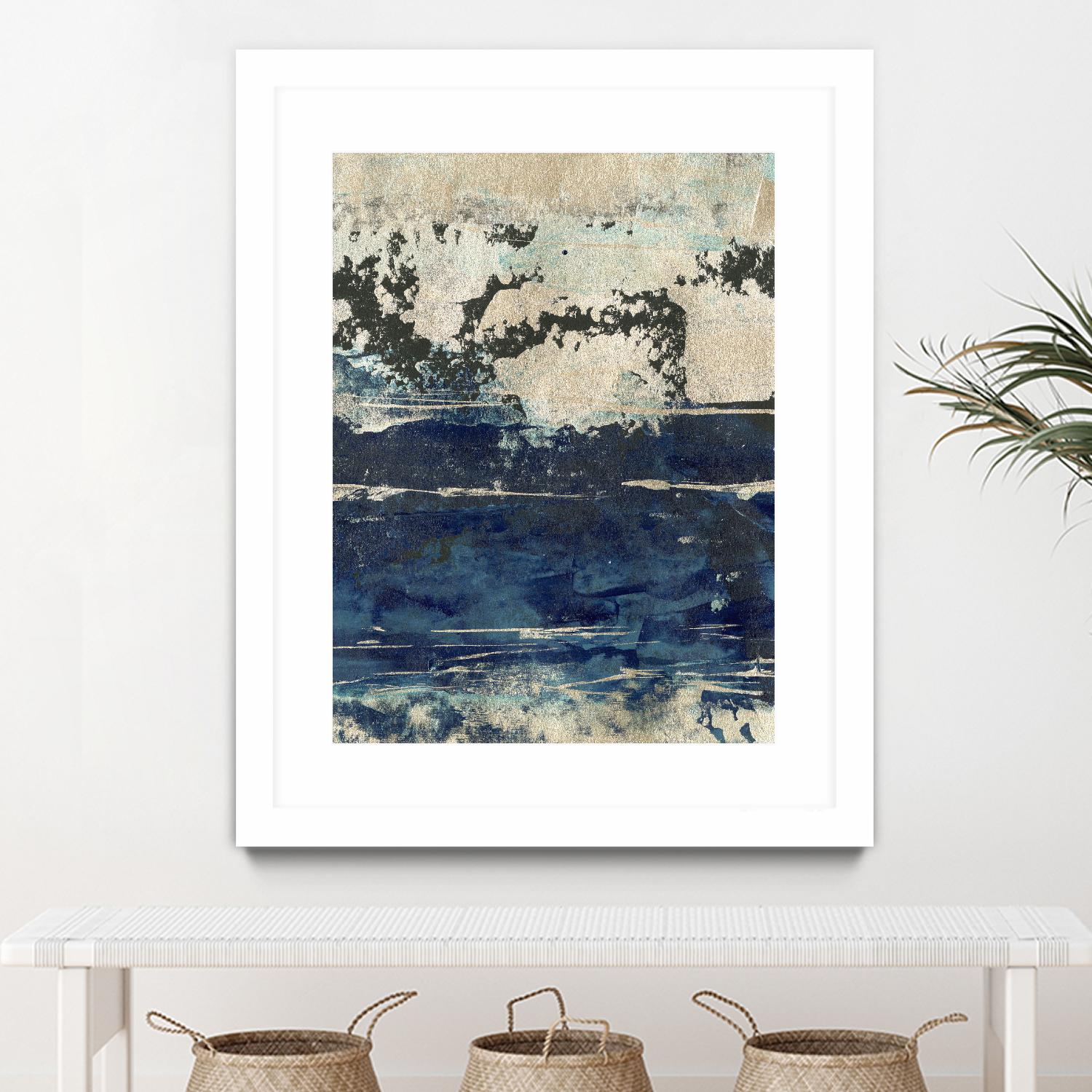 Silver Surf II by Ethan Harper on GIANT ART - gold abstract abstract