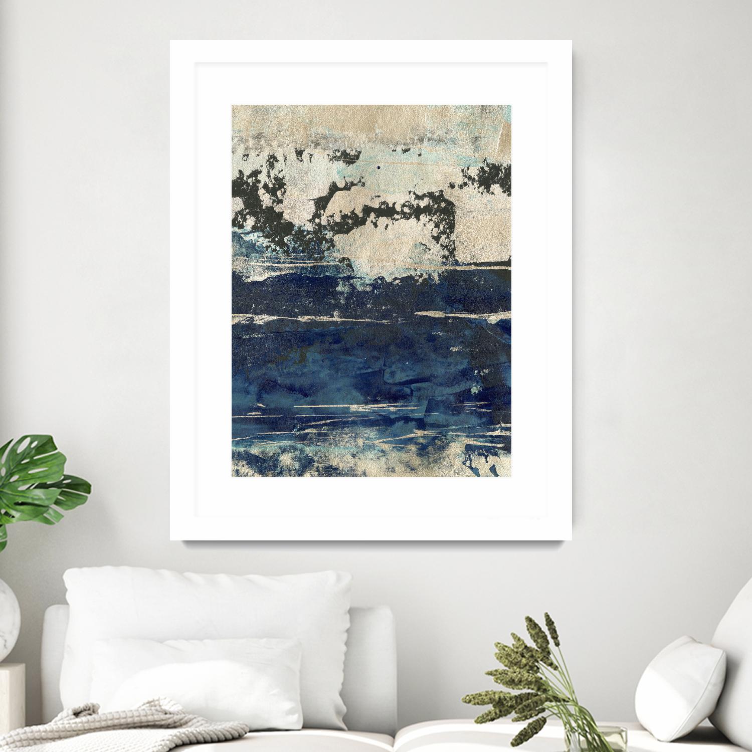 Silver Surf II by Ethan Harper on GIANT ART - gold abstract abstract