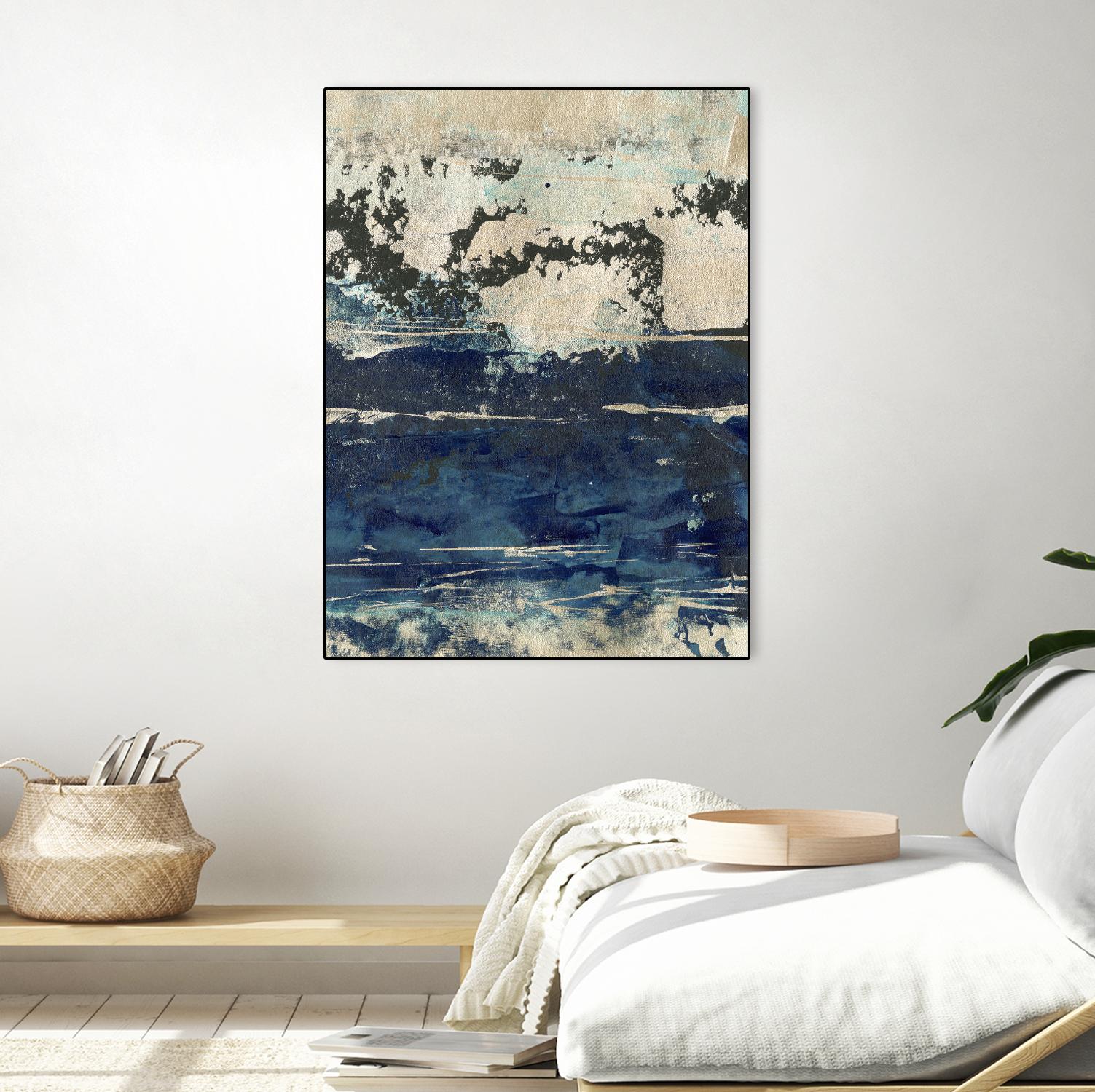 Silver Surf II by Ethan Harper on GIANT ART - gold abstract abstract