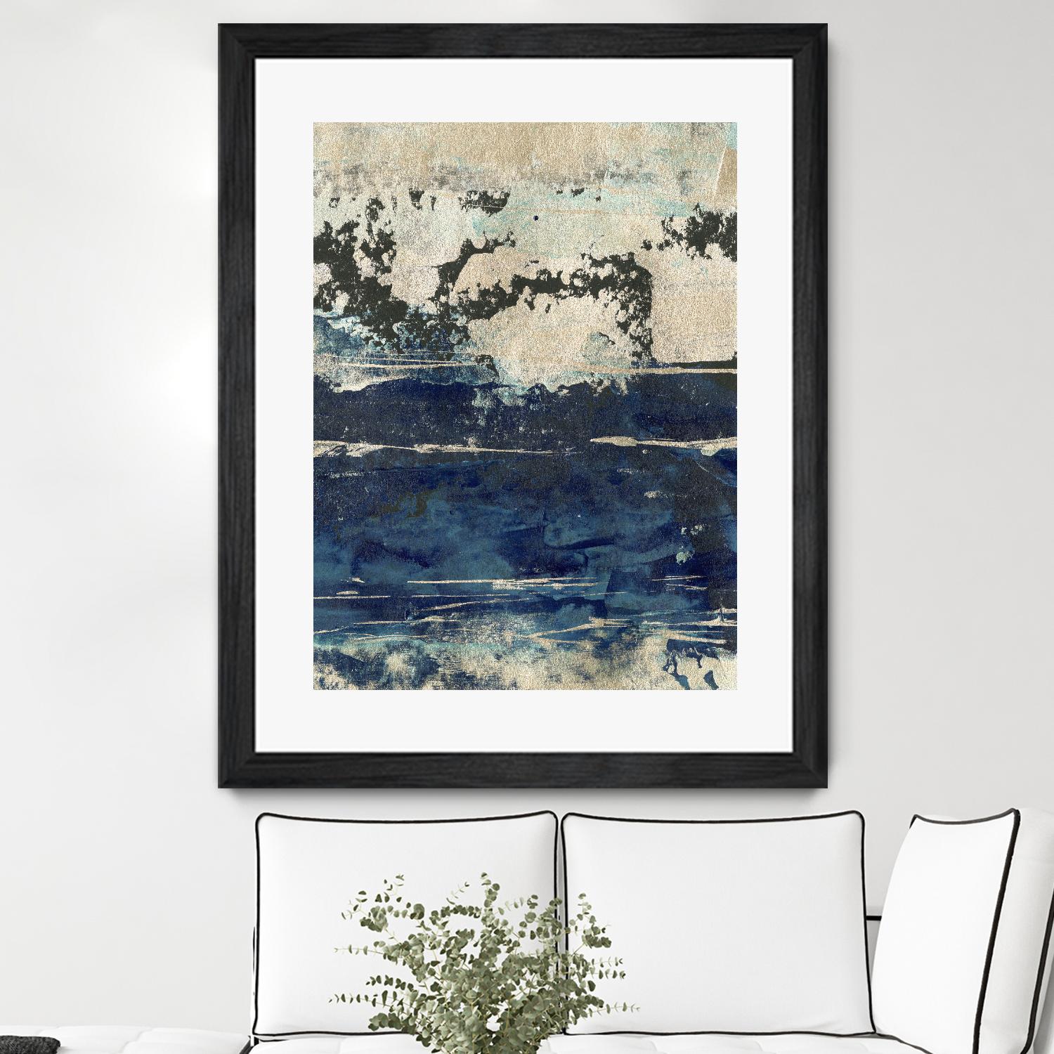 Silver Surf II by Ethan Harper on GIANT ART - gold abstract abstract