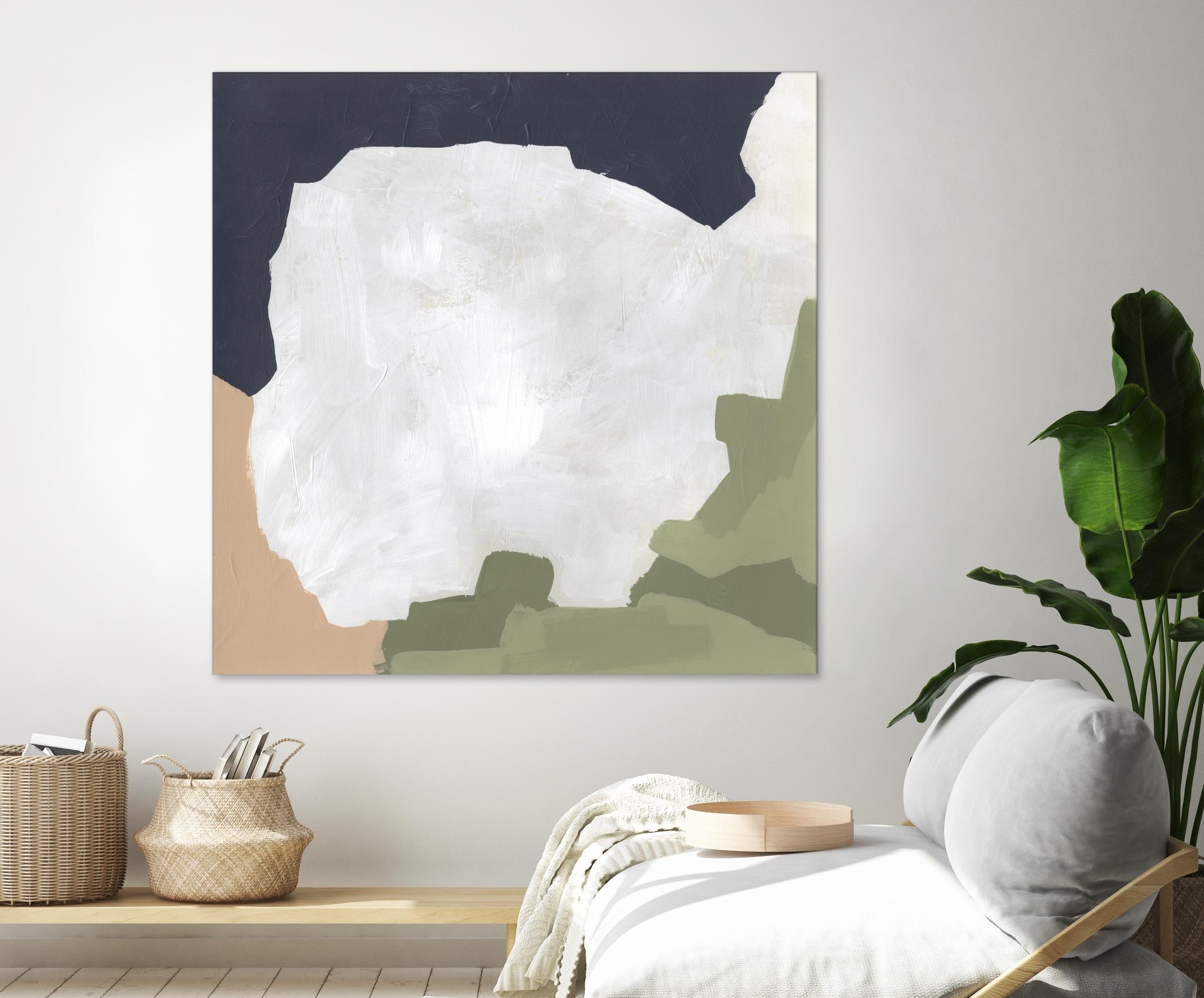 Tectonic Boundaries I by June Vess on GIANT ART - green abstract abstract