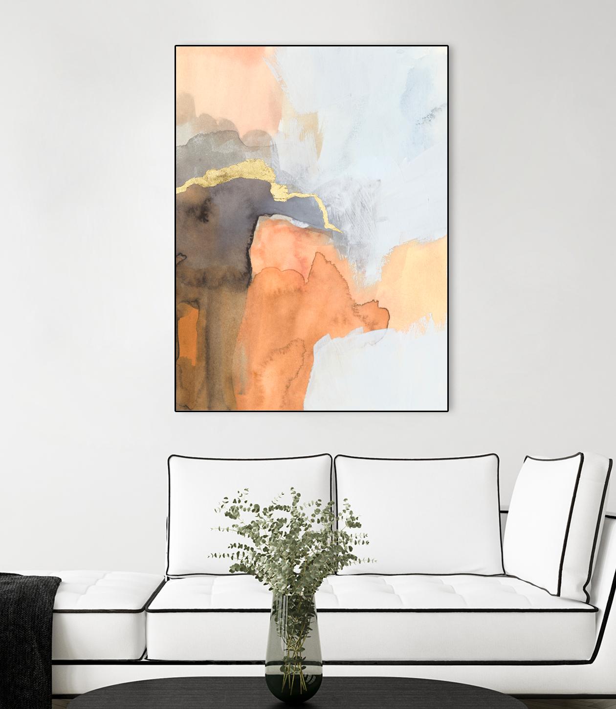 Cusp IV by Victoria Barnes on GIANT ART - gold abstract abstract