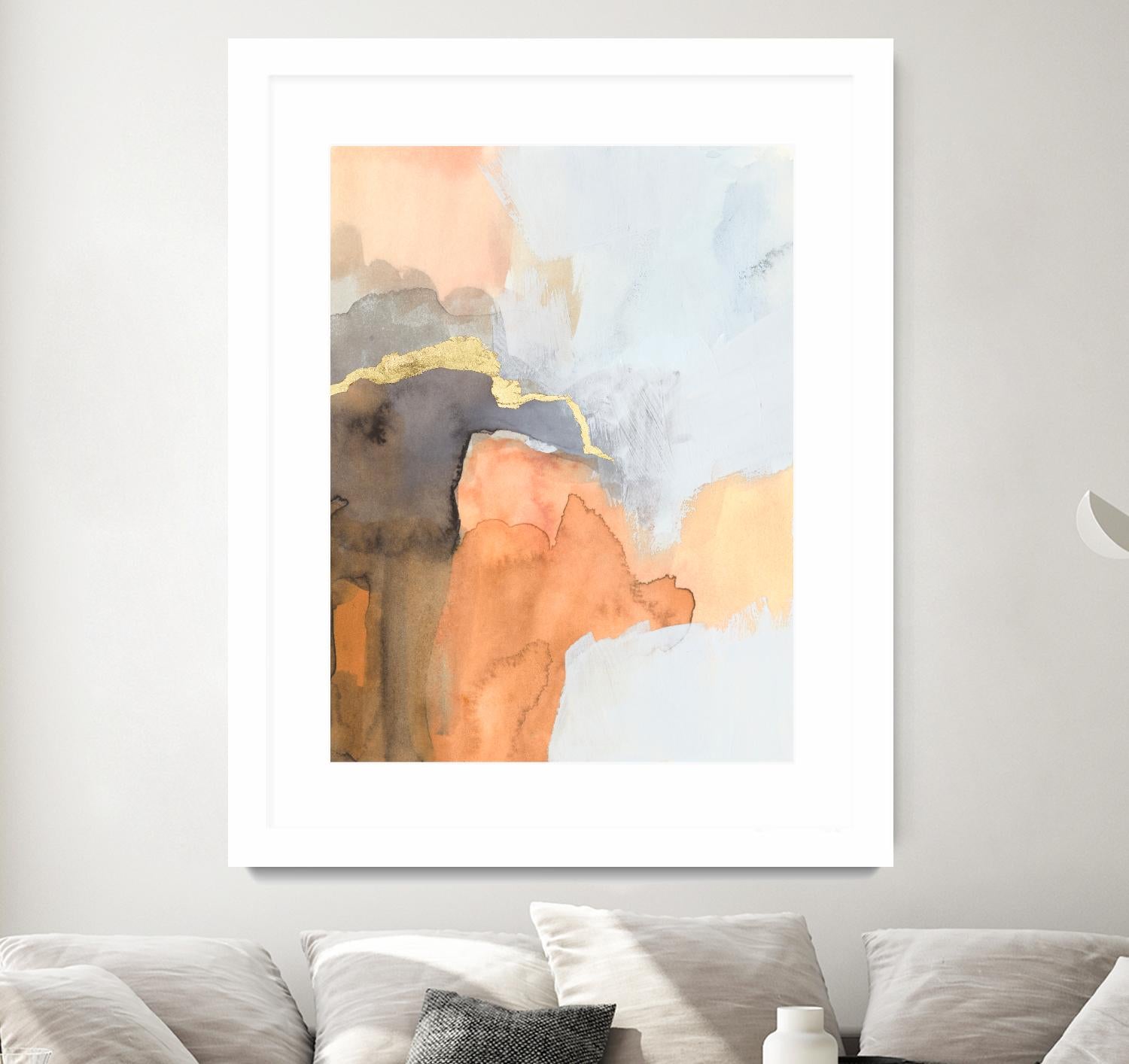 Cusp IV by Victoria Barnes on GIANT ART - gold abstract abstract