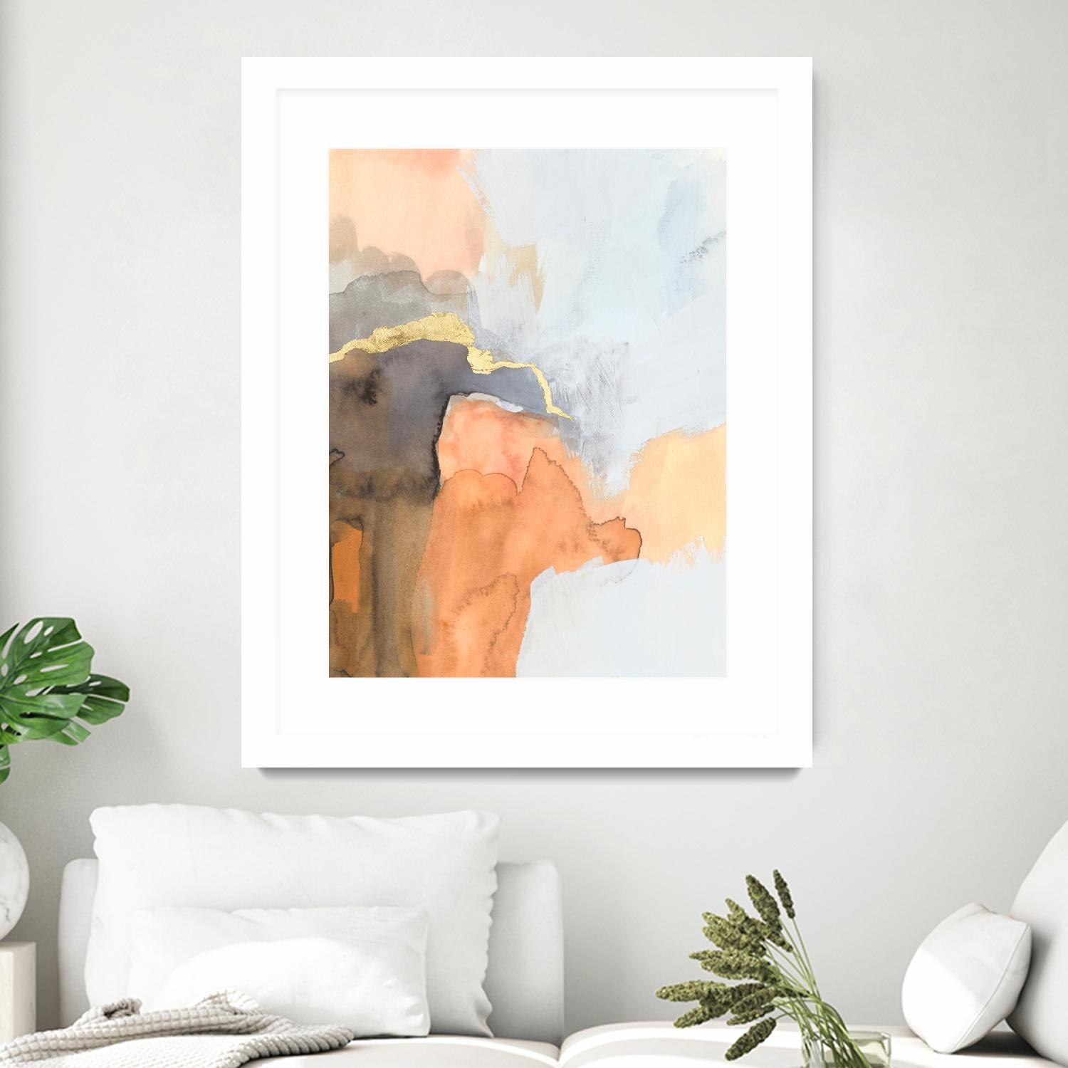 Cusp IV by Victoria Barnes on GIANT ART - gold abstract abstract