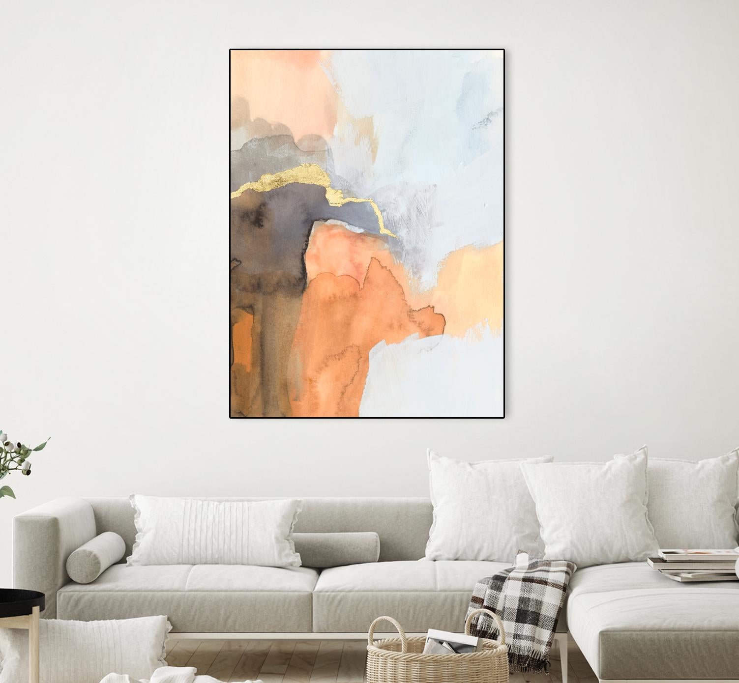 Cusp IV by Victoria Barnes on GIANT ART - gold abstract abstract