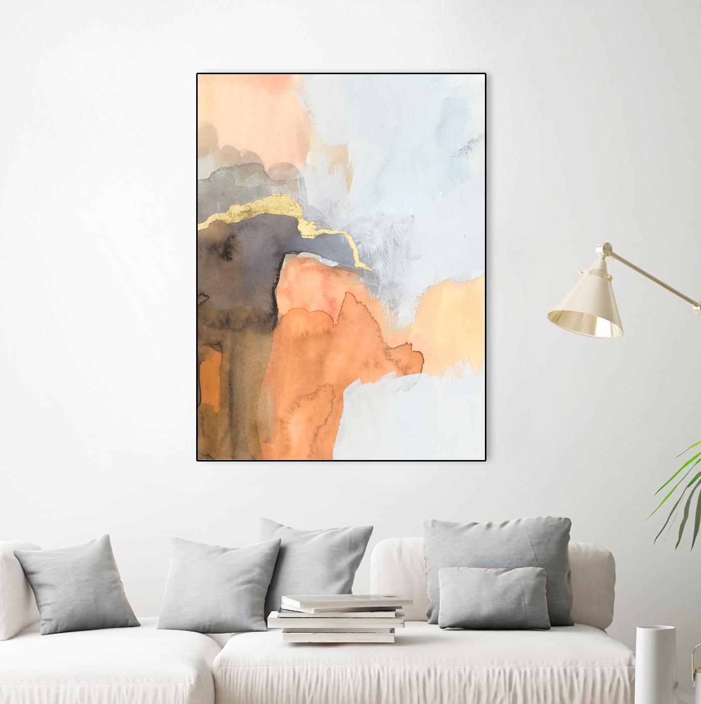 Cusp IV by Victoria Barnes on GIANT ART - gold abstract abstract