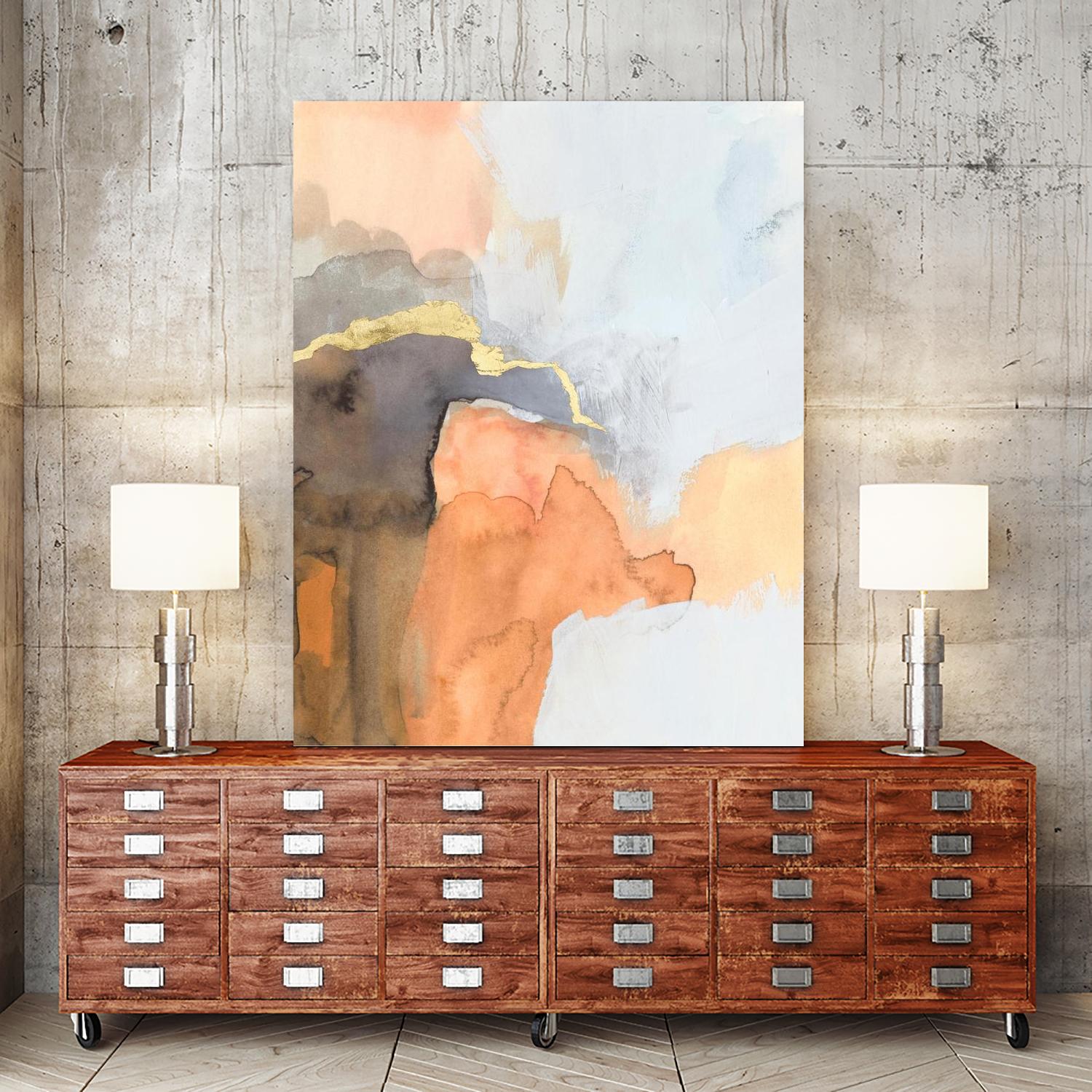 Cusp IV by Victoria Barnes on GIANT ART - gold abstract abstract