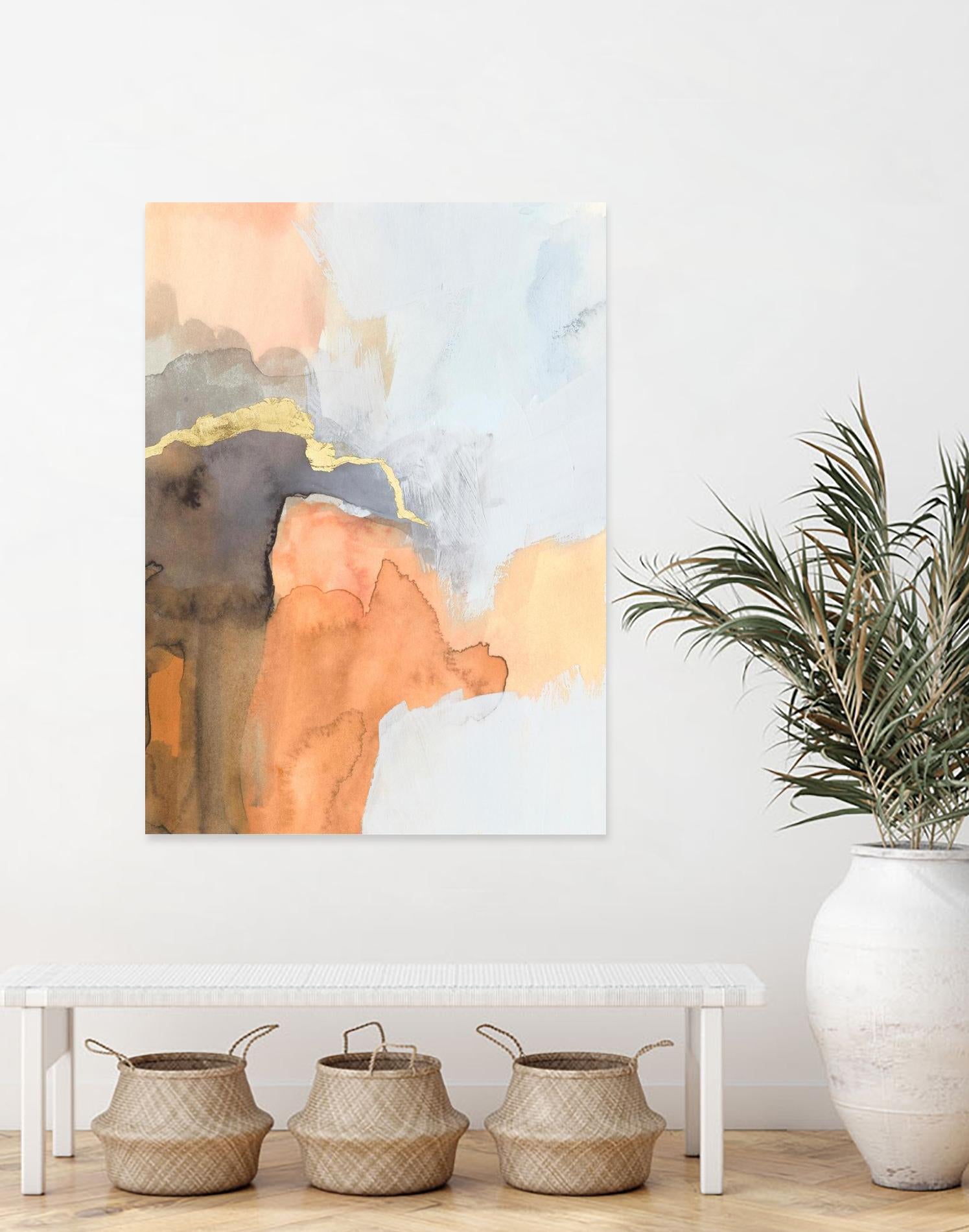 Cusp IV by Victoria Barnes on GIANT ART - gold abstract abstract