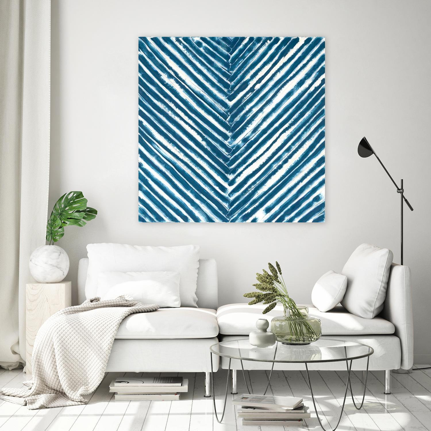 Slats III by Jenna Guthrie on GIANT ART - blue abstract abstract