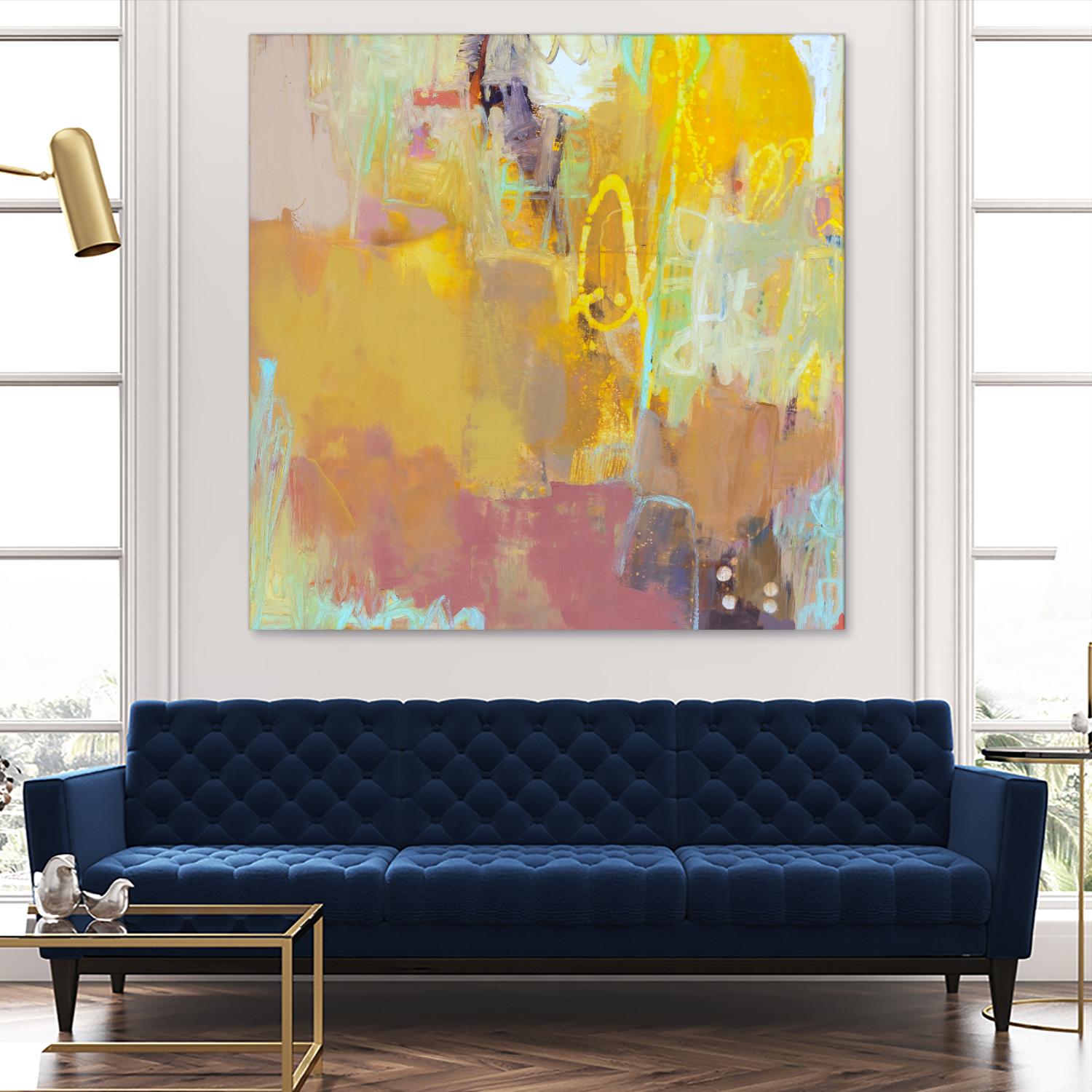 Maez II by Sue Jachimiec on GIANT ART - beige abstract abstract