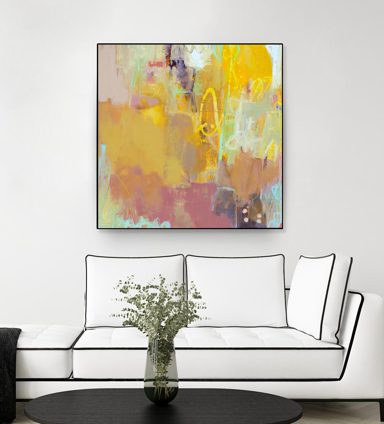 Maez II by Sue Jachimiec on GIANT ART - beige abstract abstract