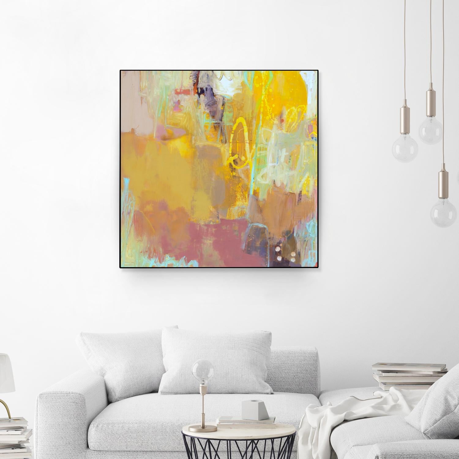Maez II by Sue Jachimiec on GIANT ART - beige abstract abstract