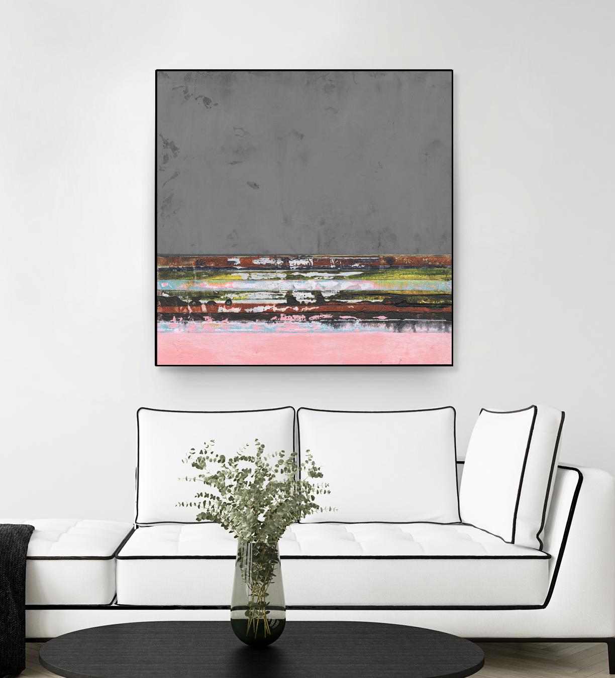 Surreal Horizons I by Jodi Fuchs on GIANT ART - red abstract abstract