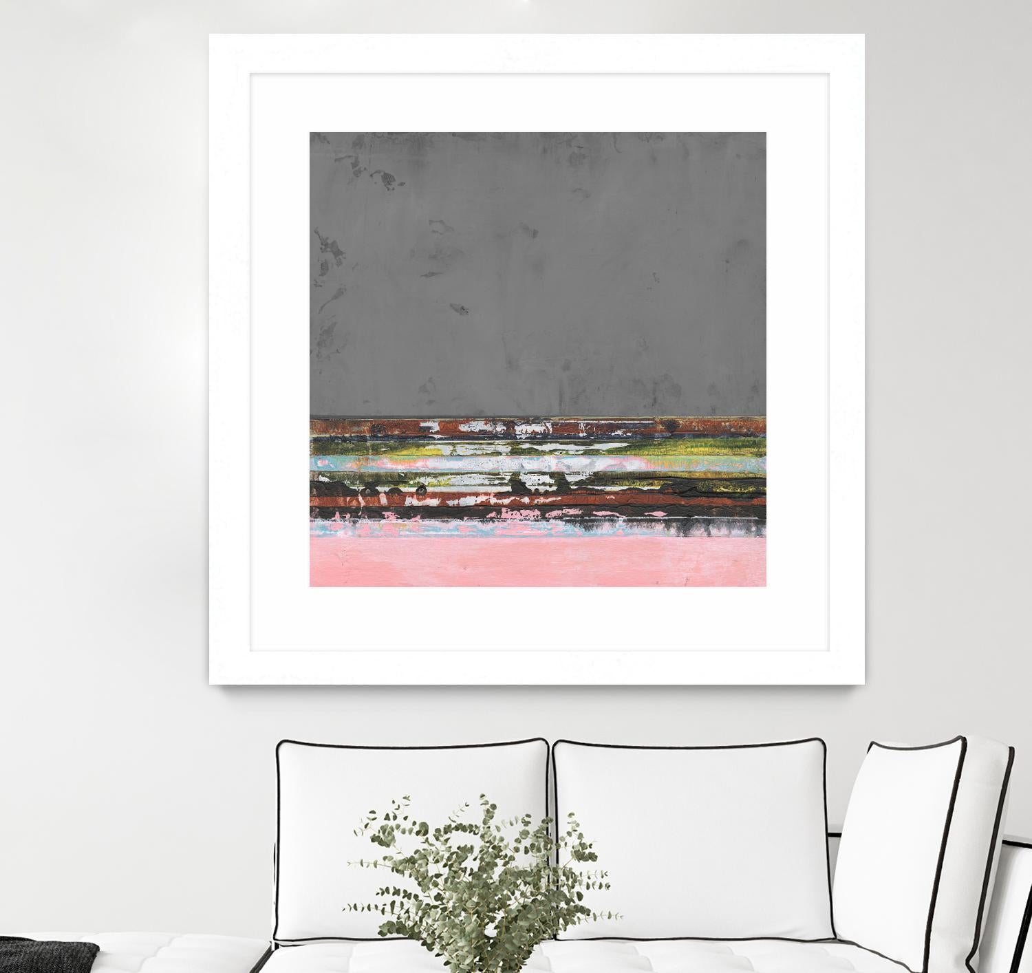 Surreal Horizons I by Jodi Fuchs on GIANT ART - red abstract abstract