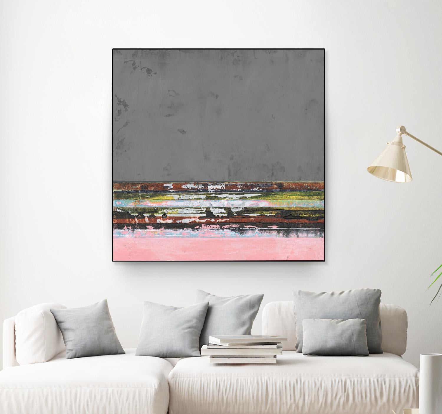 Surreal Horizons I by Jodi Fuchs on GIANT ART - red abstract abstract