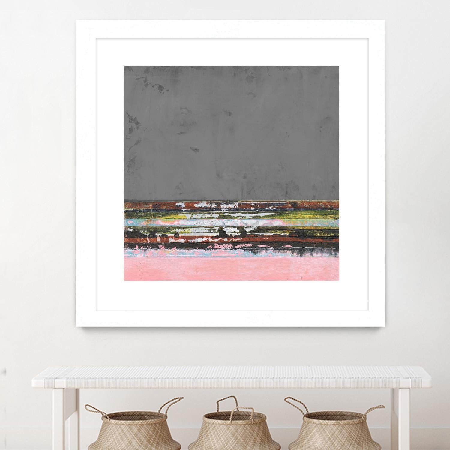 Surreal Horizons I by Jodi Fuchs on GIANT ART - red abstract abstract