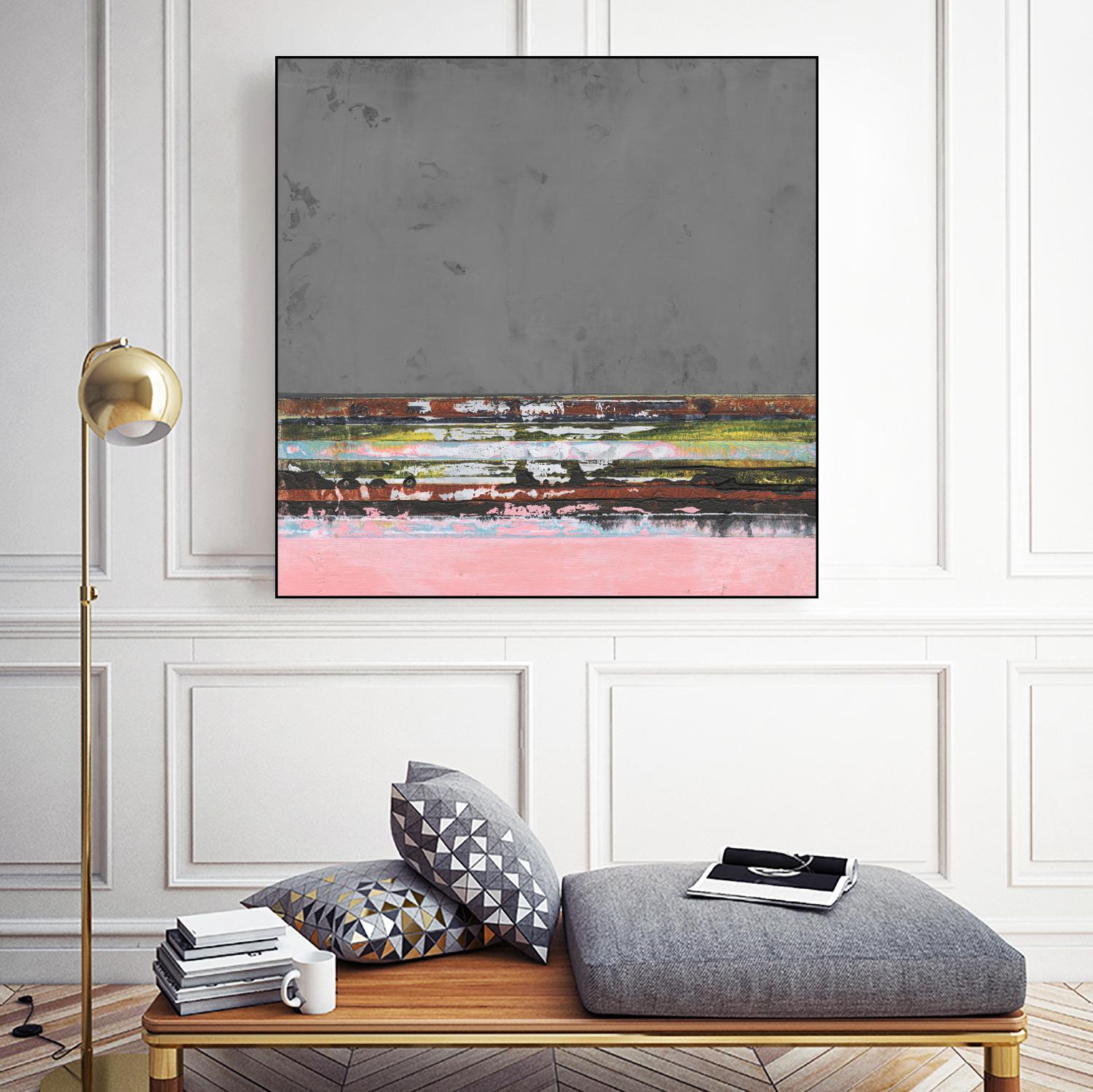 Surreal Horizons I by Jodi Fuchs on GIANT ART - red abstract abstract