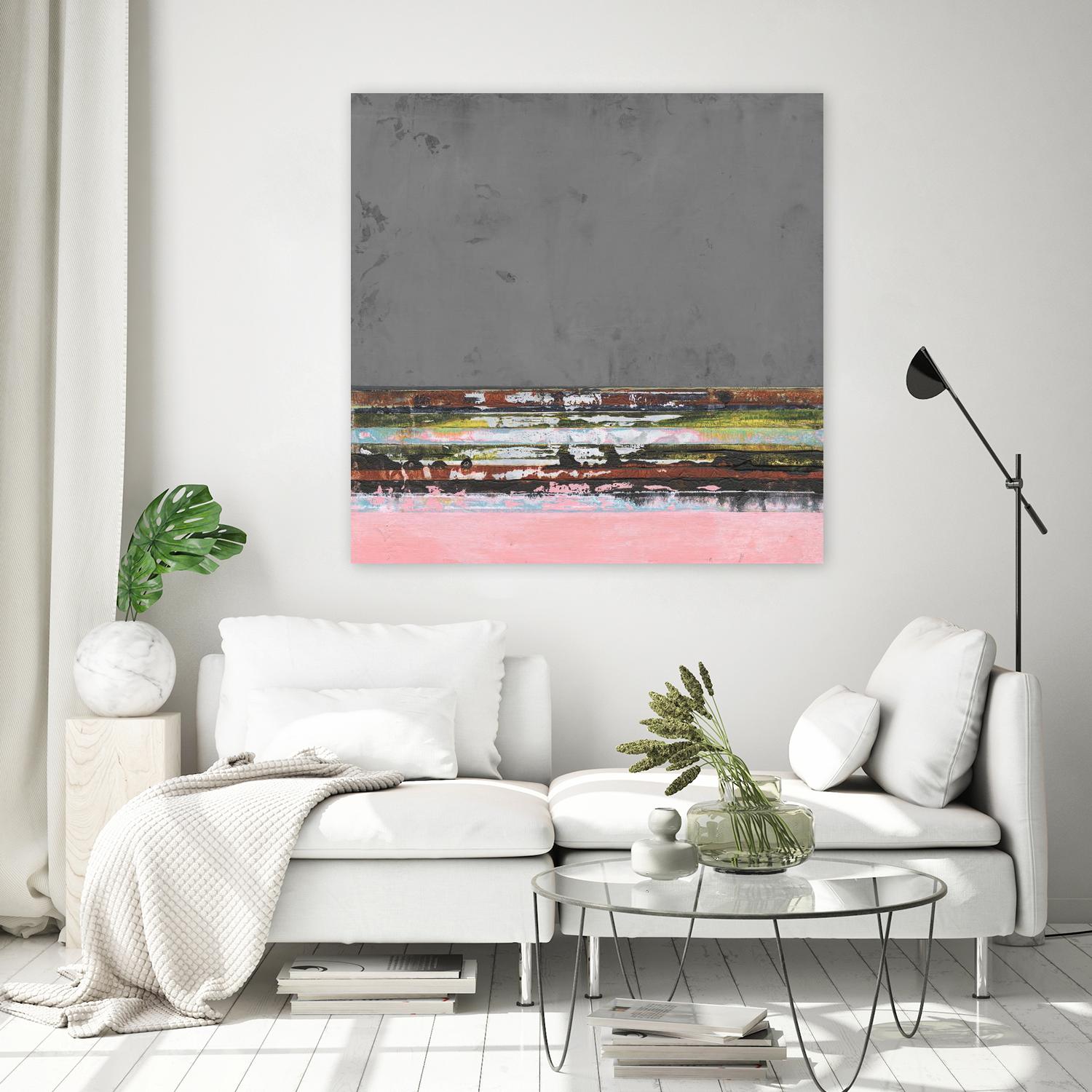Surreal Horizons I by Jodi Fuchs on GIANT ART - red abstract abstract