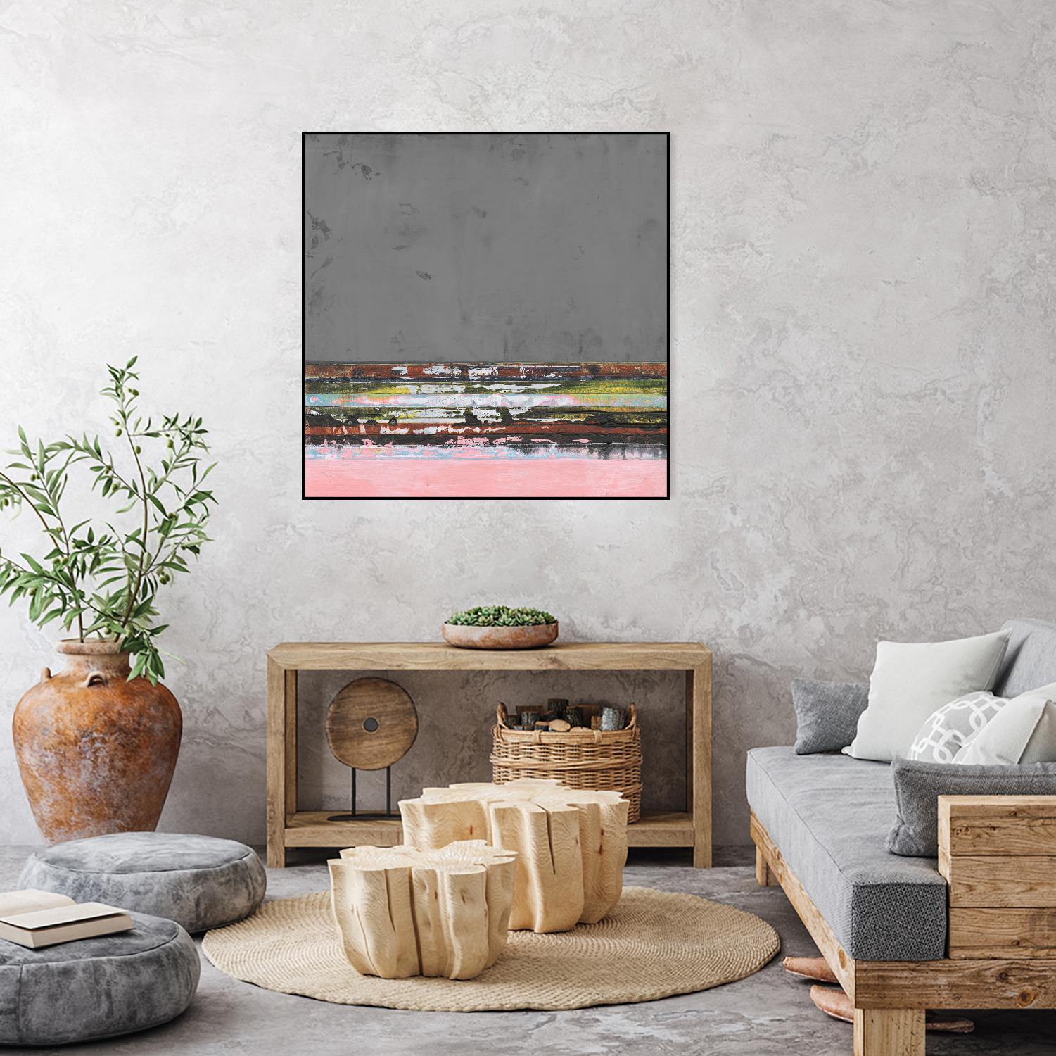 Surreal Horizons I by Jodi Fuchs on GIANT ART - red abstract abstract