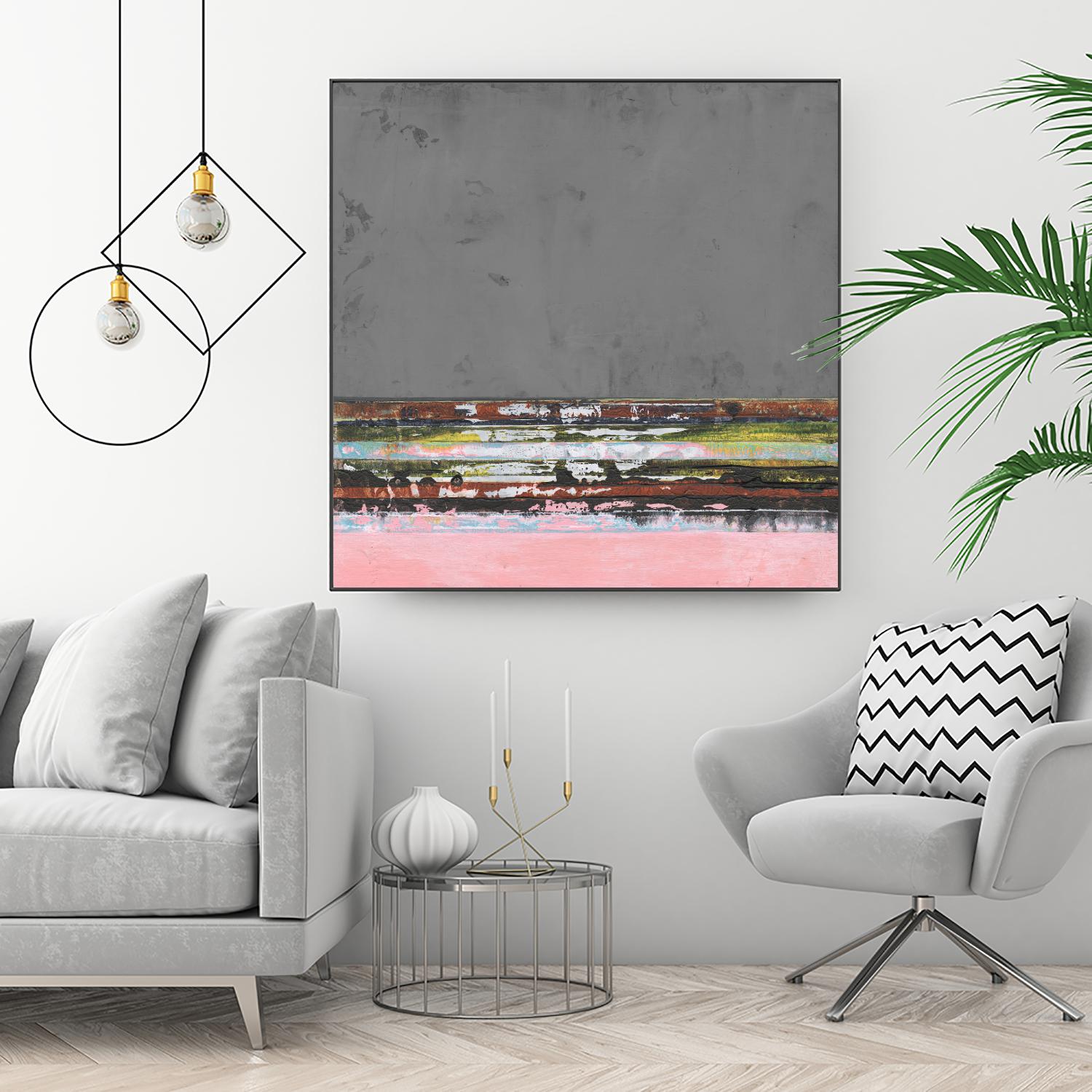 Surreal Horizons I by Jodi Fuchs on GIANT ART - red abstract abstract