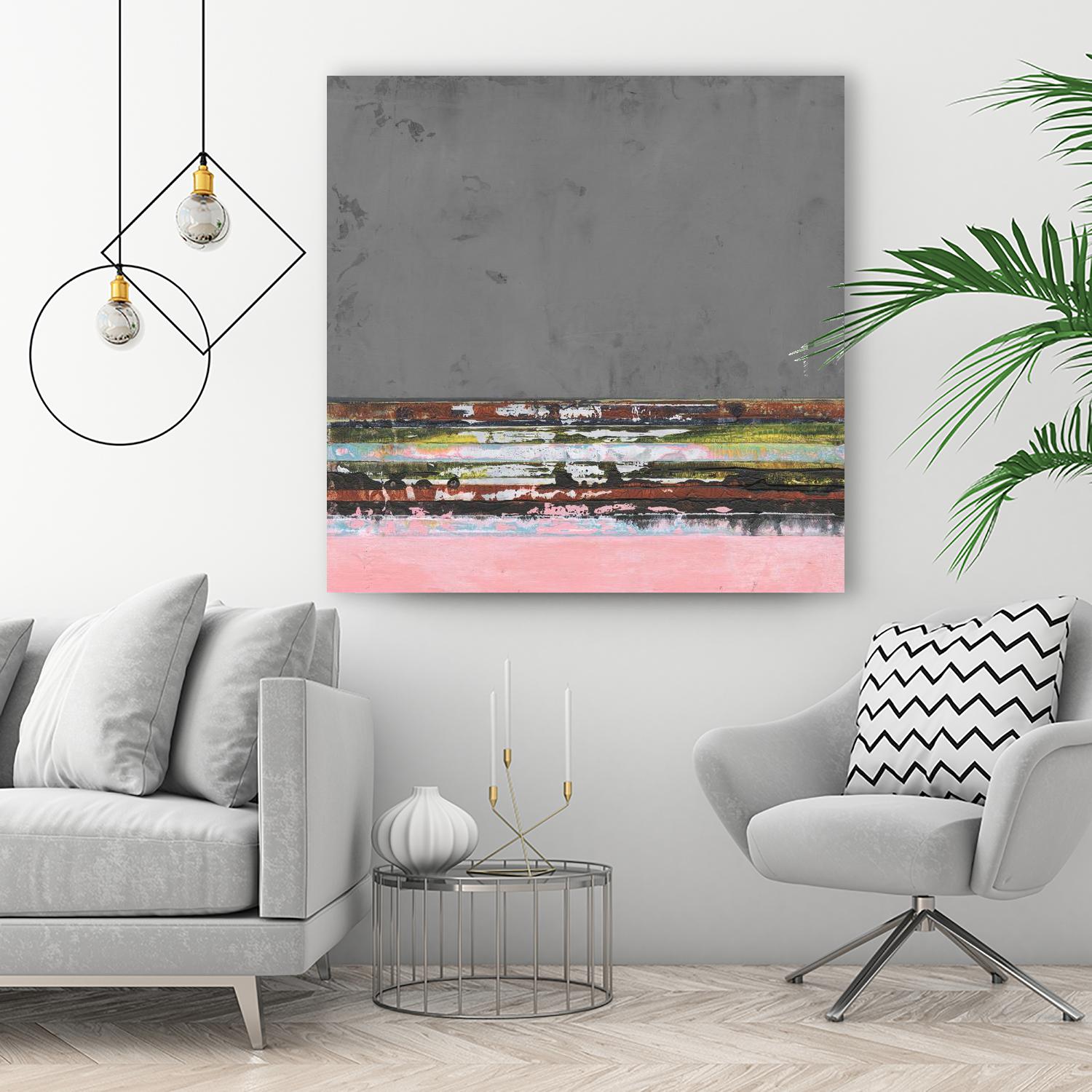 Surreal Horizons I by Jodi Fuchs on GIANT ART - red abstract abstract