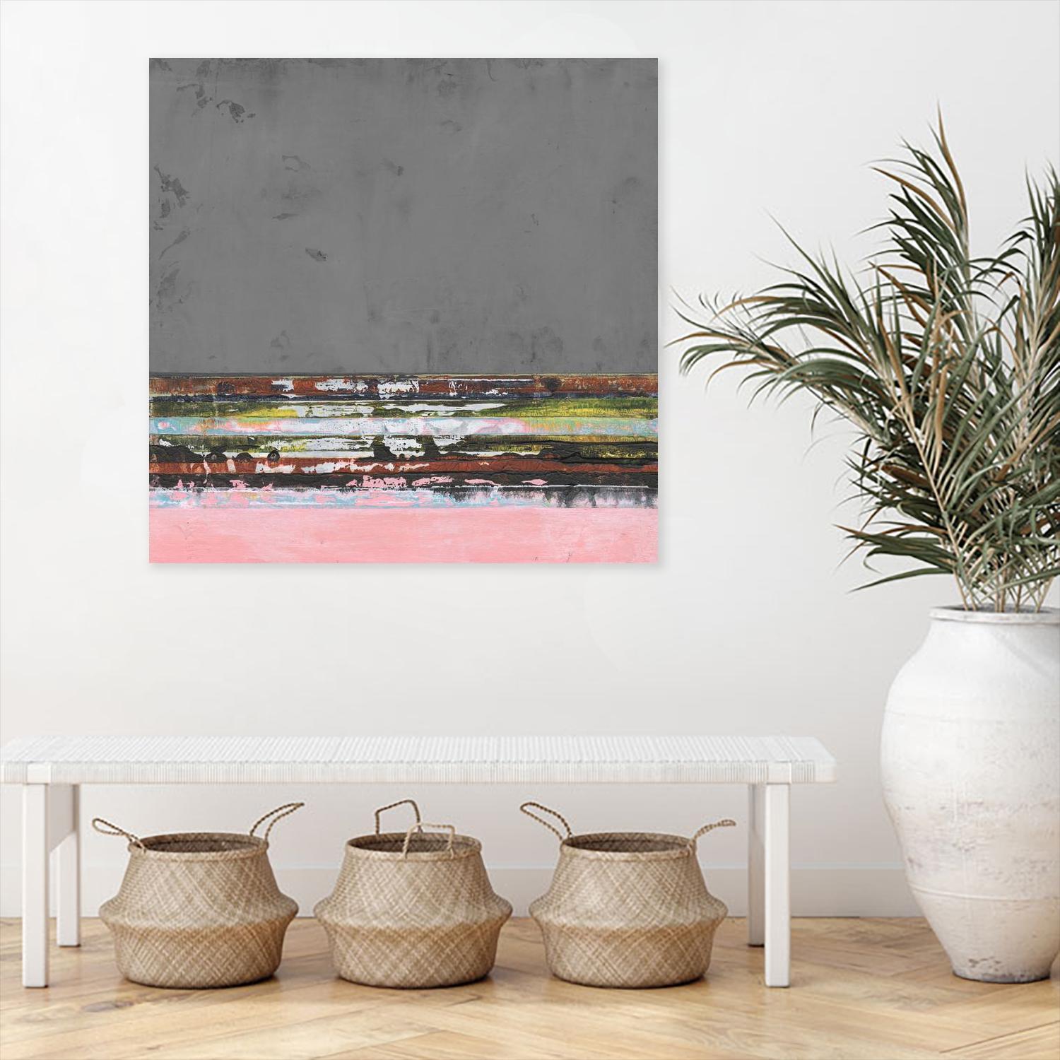 Surreal Horizons I by Jodi Fuchs on GIANT ART - red abstract abstract