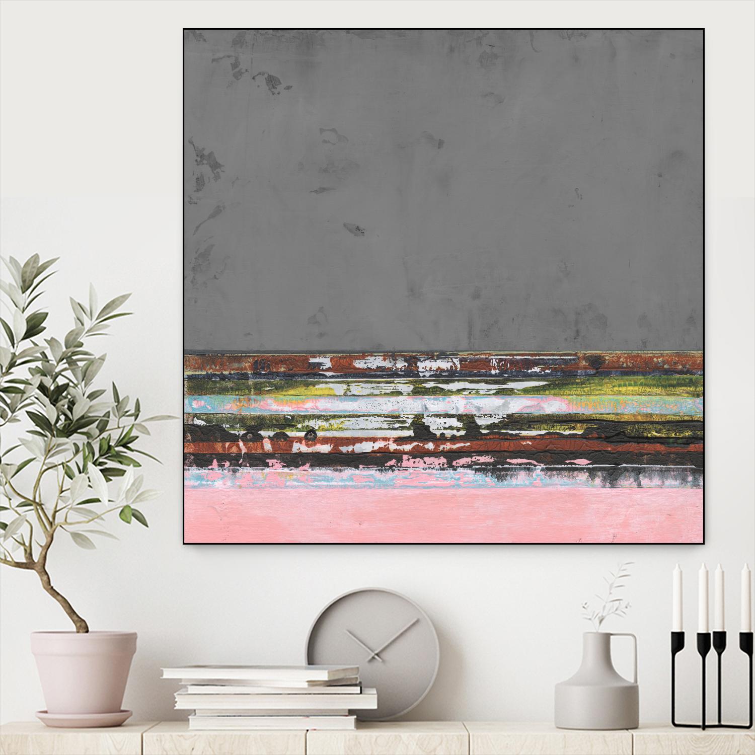 Surreal Horizons I by Jodi Fuchs on GIANT ART - red abstract abstract