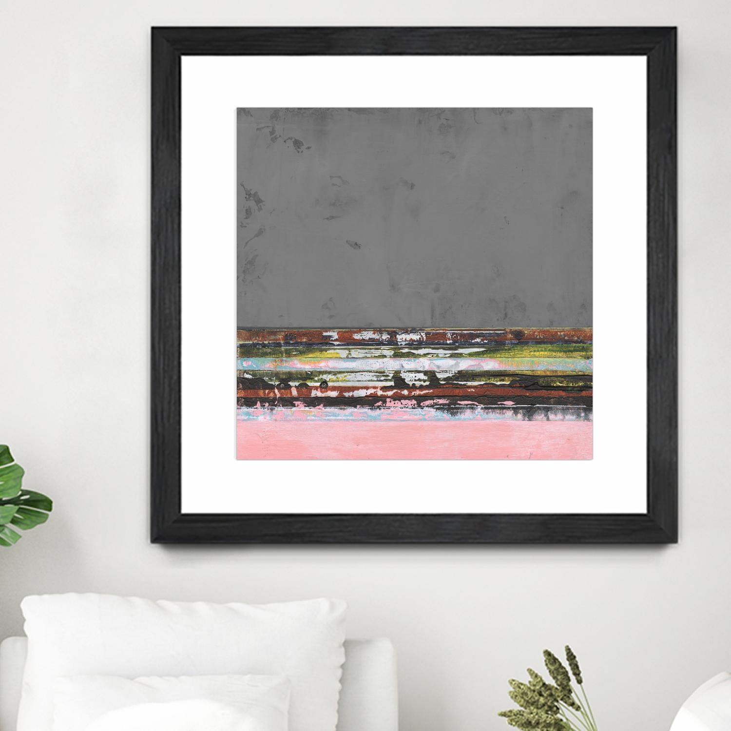 Surreal Horizons I by Jodi Fuchs on GIANT ART - red abstract abstract