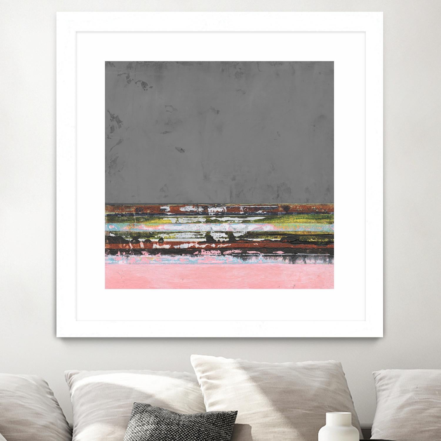 Surreal Horizons I by Jodi Fuchs on GIANT ART - red abstract abstract