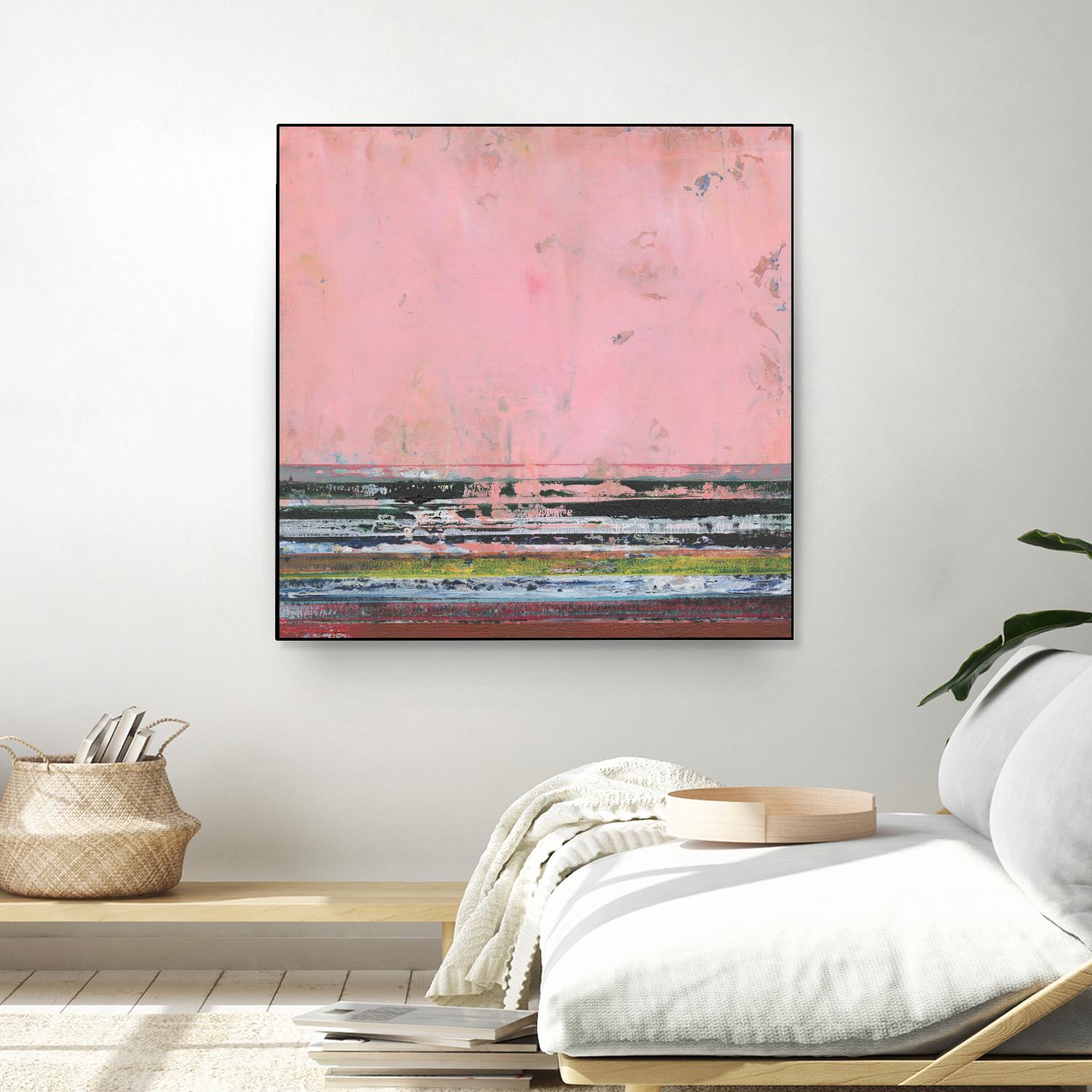Surreal Horizons II by Jodi Fuchs on GIANT ART - pink abstract abstract