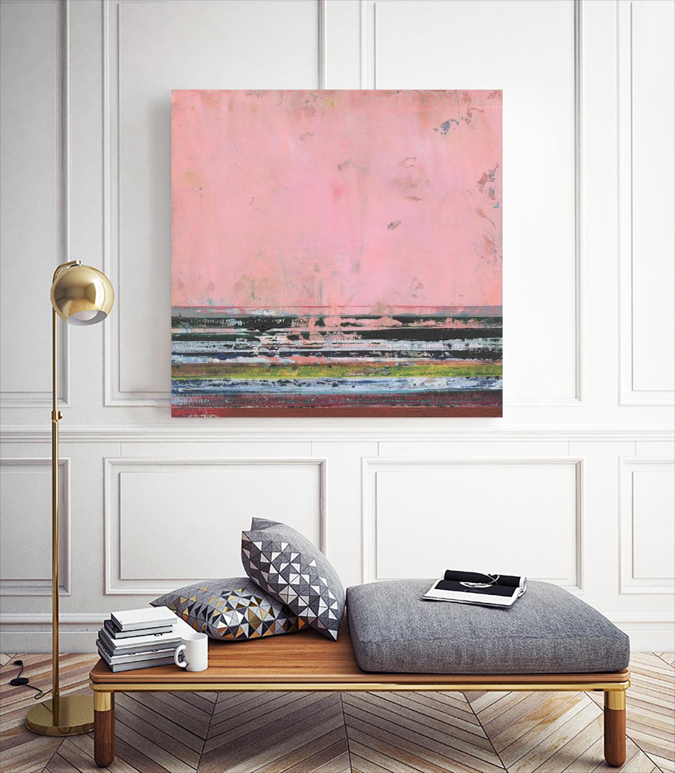 Surreal Horizons II by Jodi Fuchs on GIANT ART - pink abstract abstract