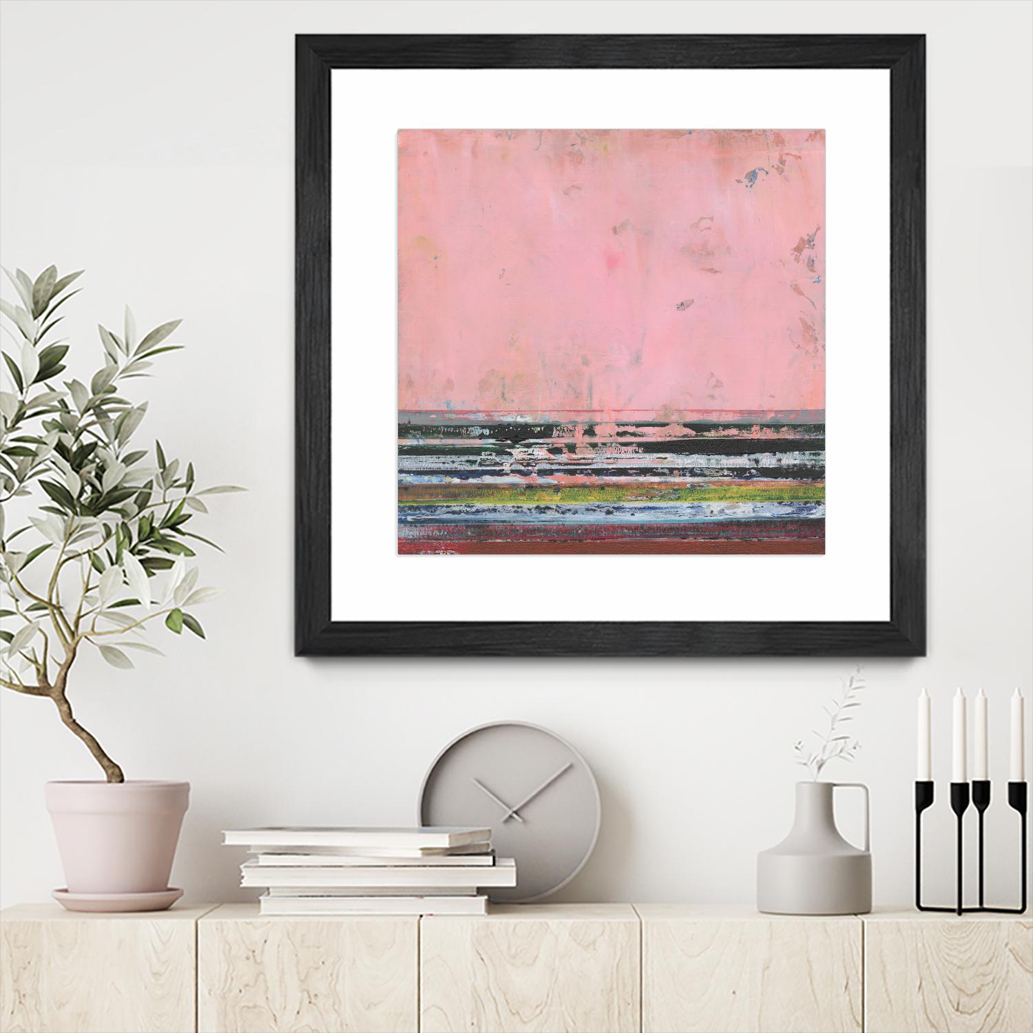 Surreal Horizons II by Jodi Fuchs on GIANT ART - pink abstract abstract
