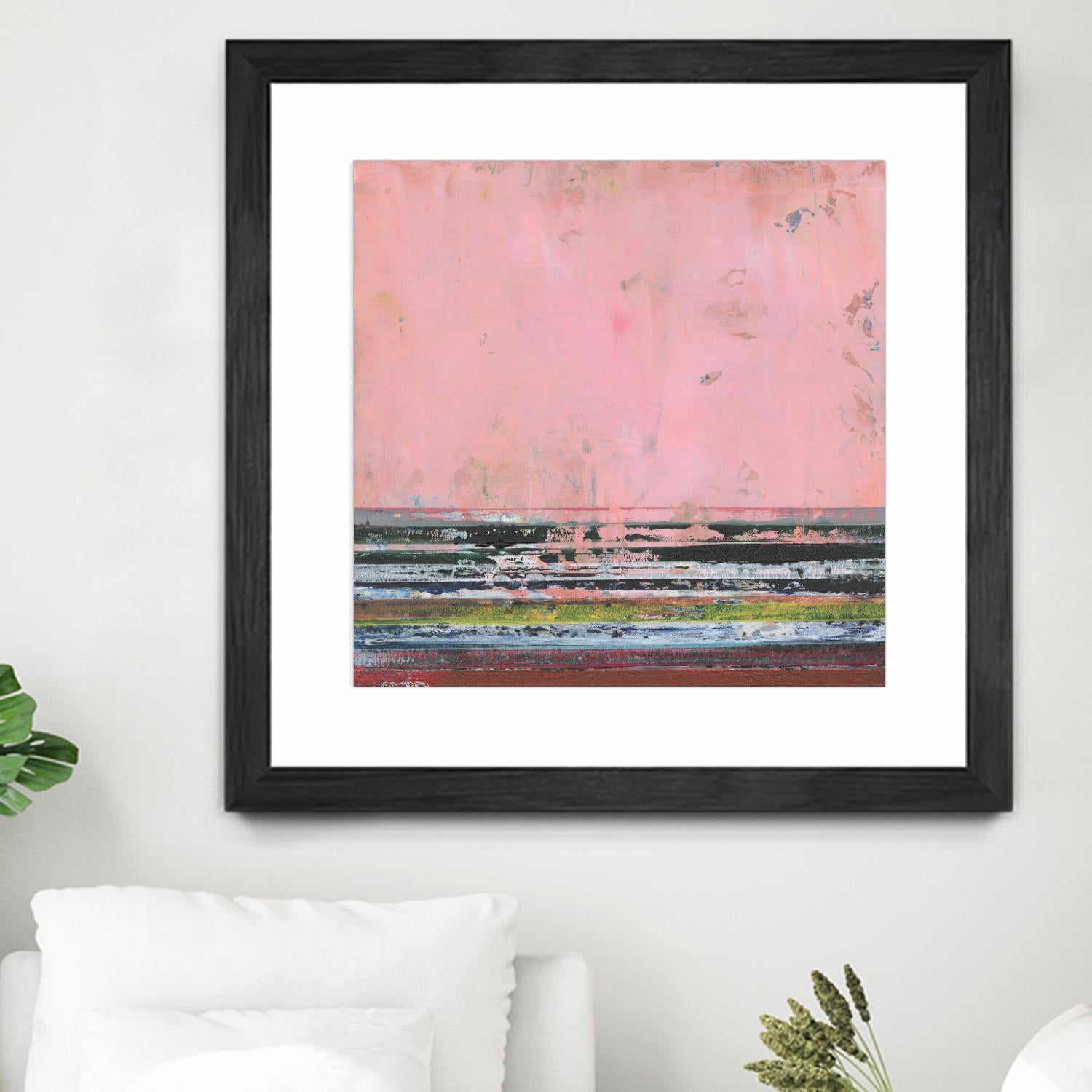 Surreal Horizons II by Jodi Fuchs on GIANT ART - pink abstract abstract