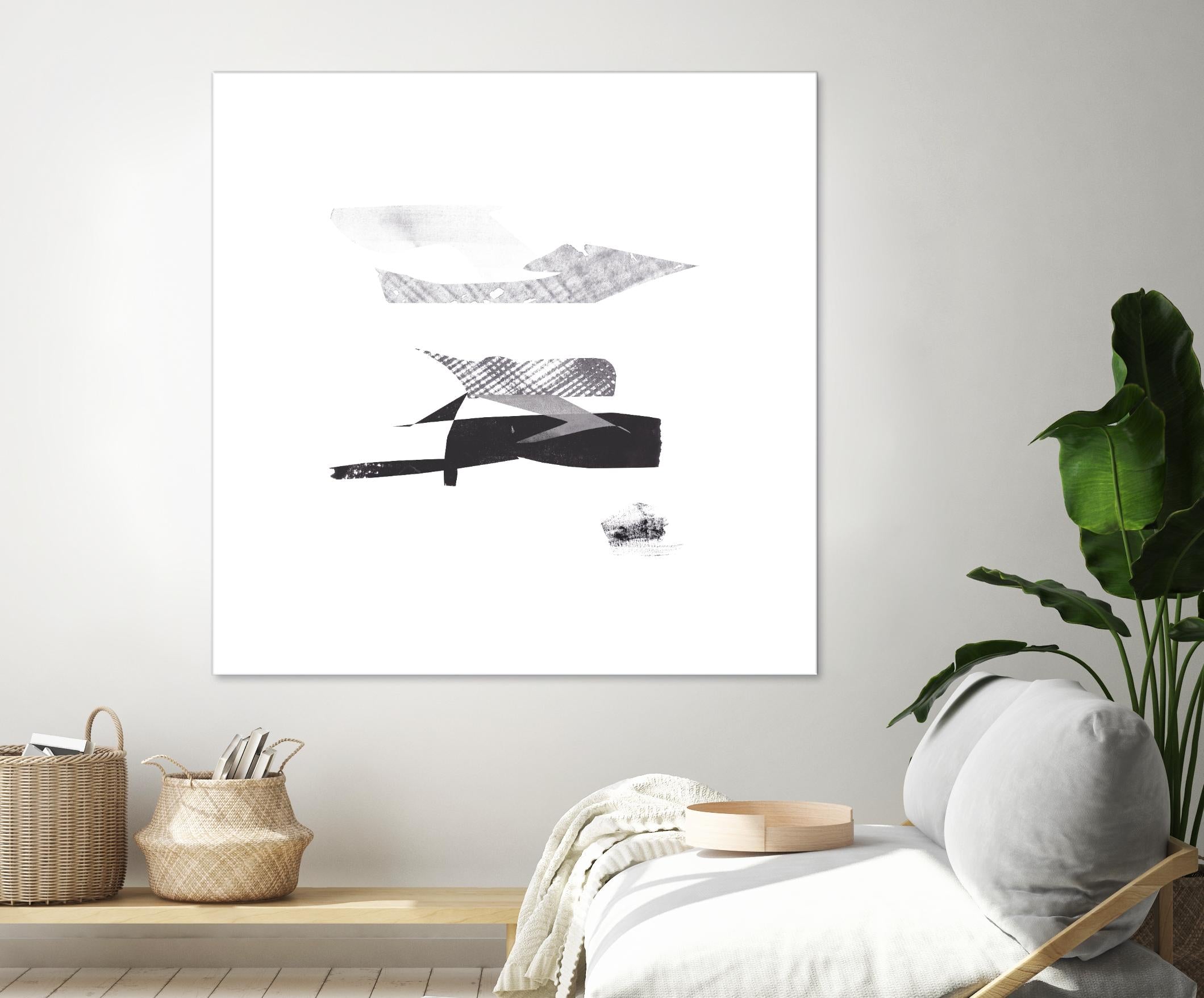 Cotton Scraps I by Melissa Wang on GIANT ART - white abstract abstract