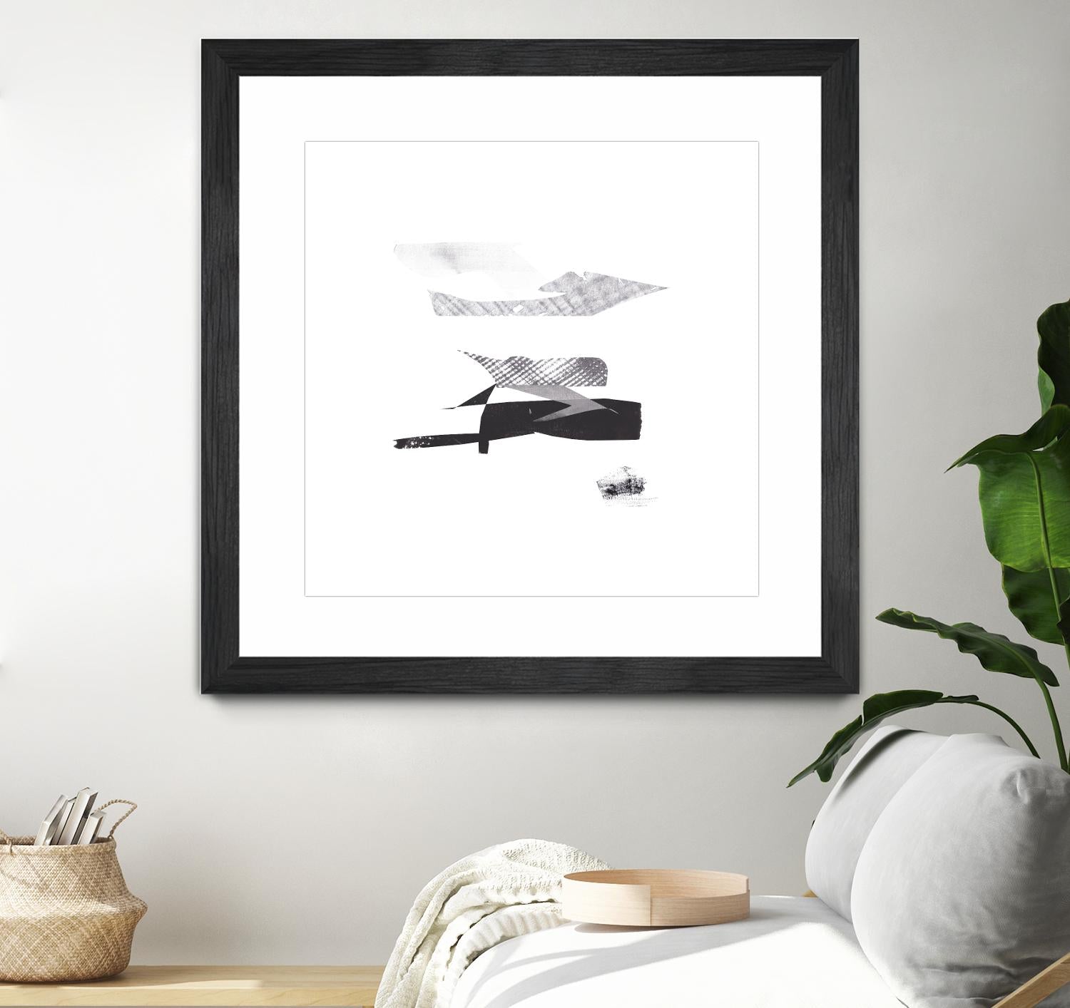 Cotton Scraps I by Melissa Wang on GIANT ART - white abstract abstract