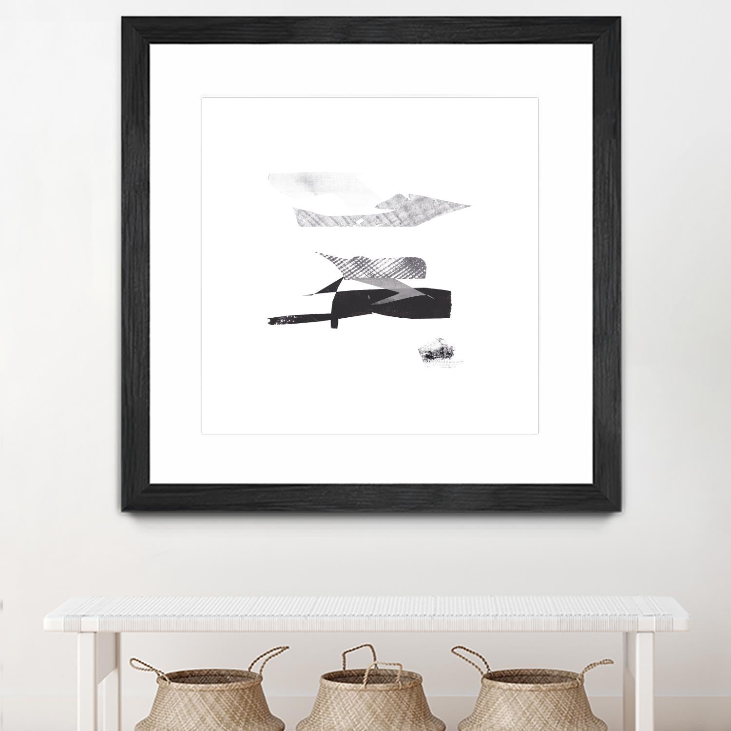 Cotton Scraps I by Melissa Wang on GIANT ART - white abstract abstract