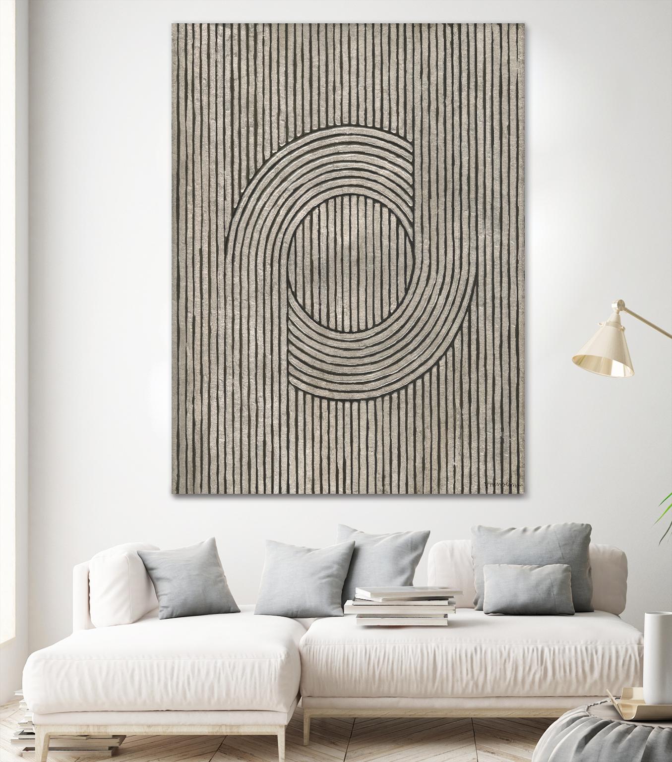 Cedar Grooves III by Vanna Lam on GIANT ART - black abstract abstract