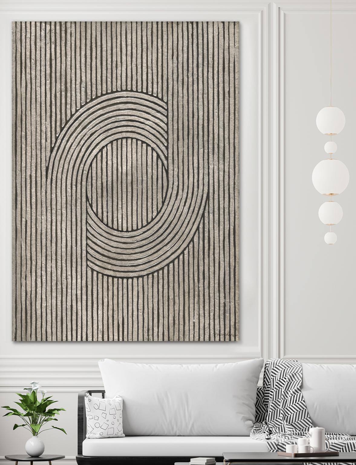 Cedar Grooves III by Vanna Lam on GIANT ART - black abstract abstract