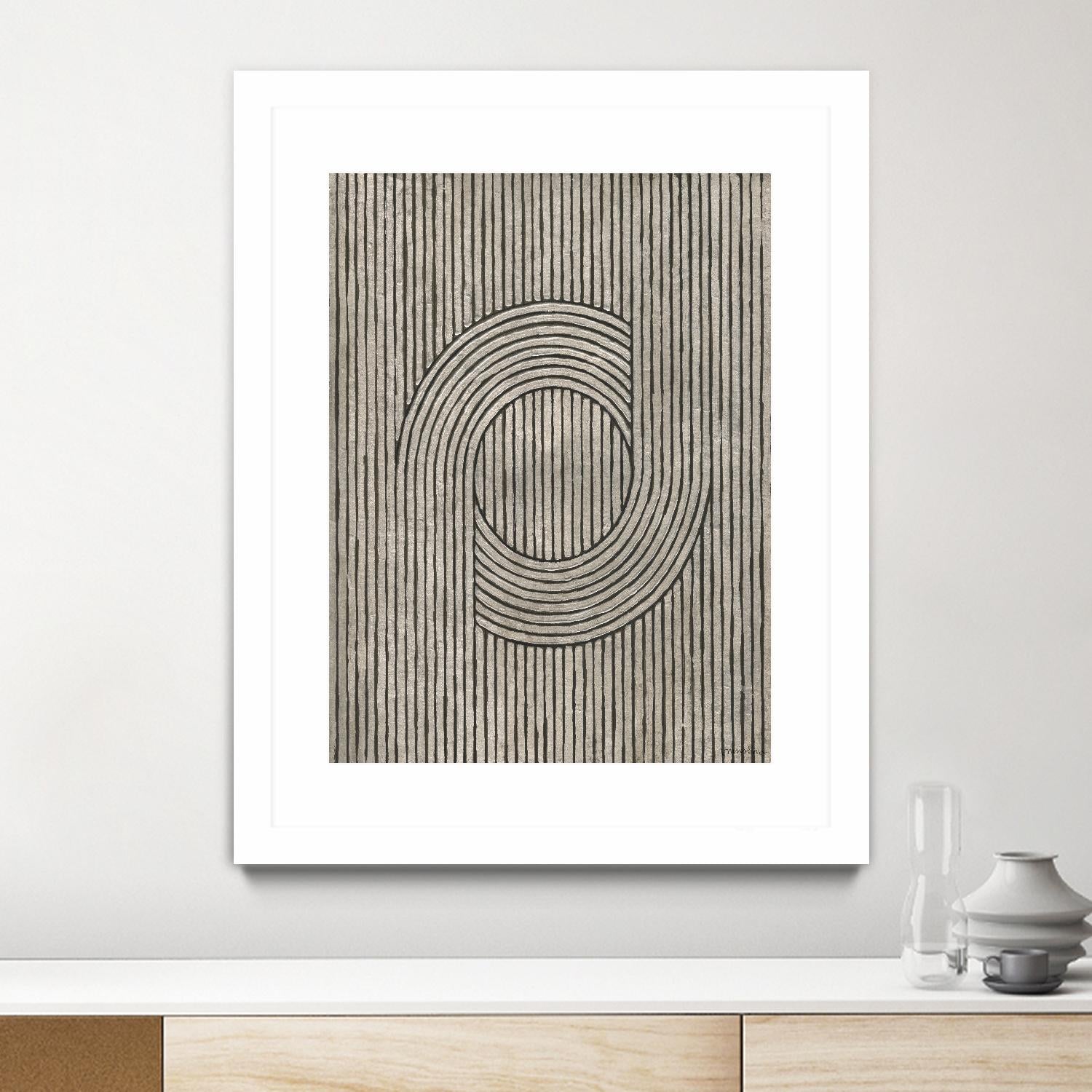 Cedar Grooves III by Vanna Lam on GIANT ART - black abstract abstract