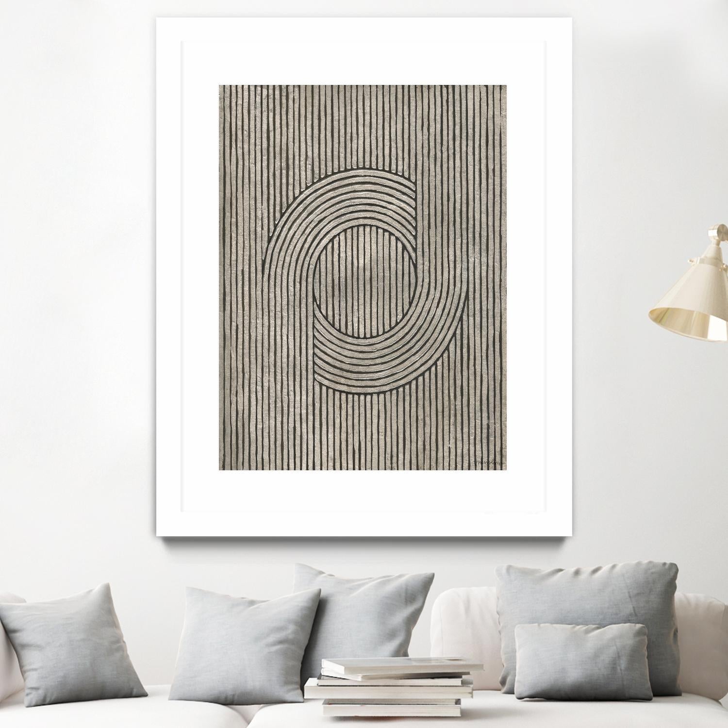 Cedar Grooves III by Vanna Lam on GIANT ART - black abstract abstract