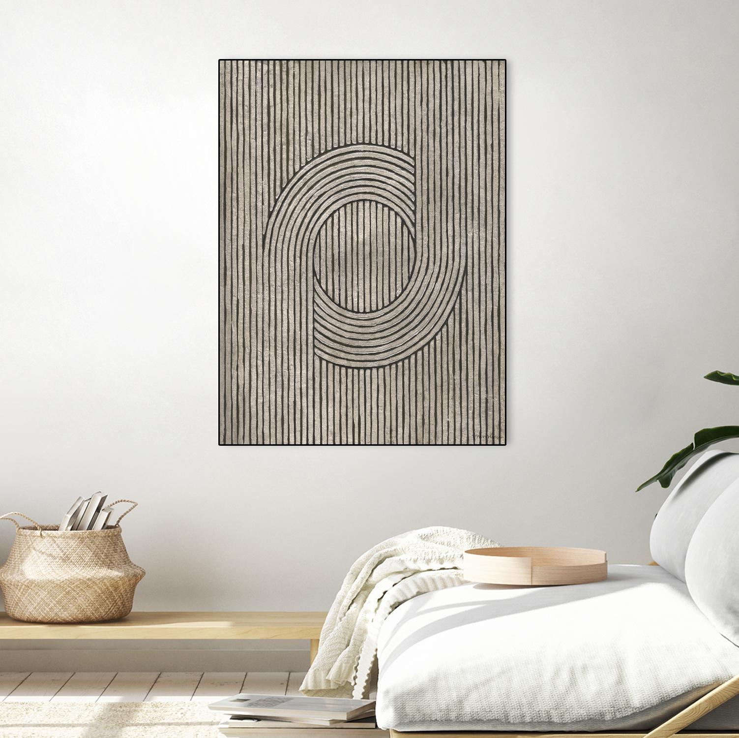 Cedar Grooves III by Vanna Lam on GIANT ART - black abstract abstract