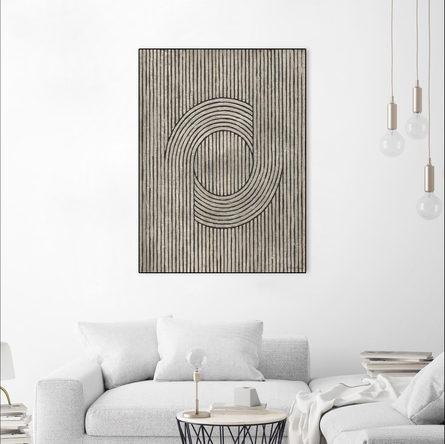 Cedar Grooves III by Vanna Lam on GIANT ART - black abstract abstract