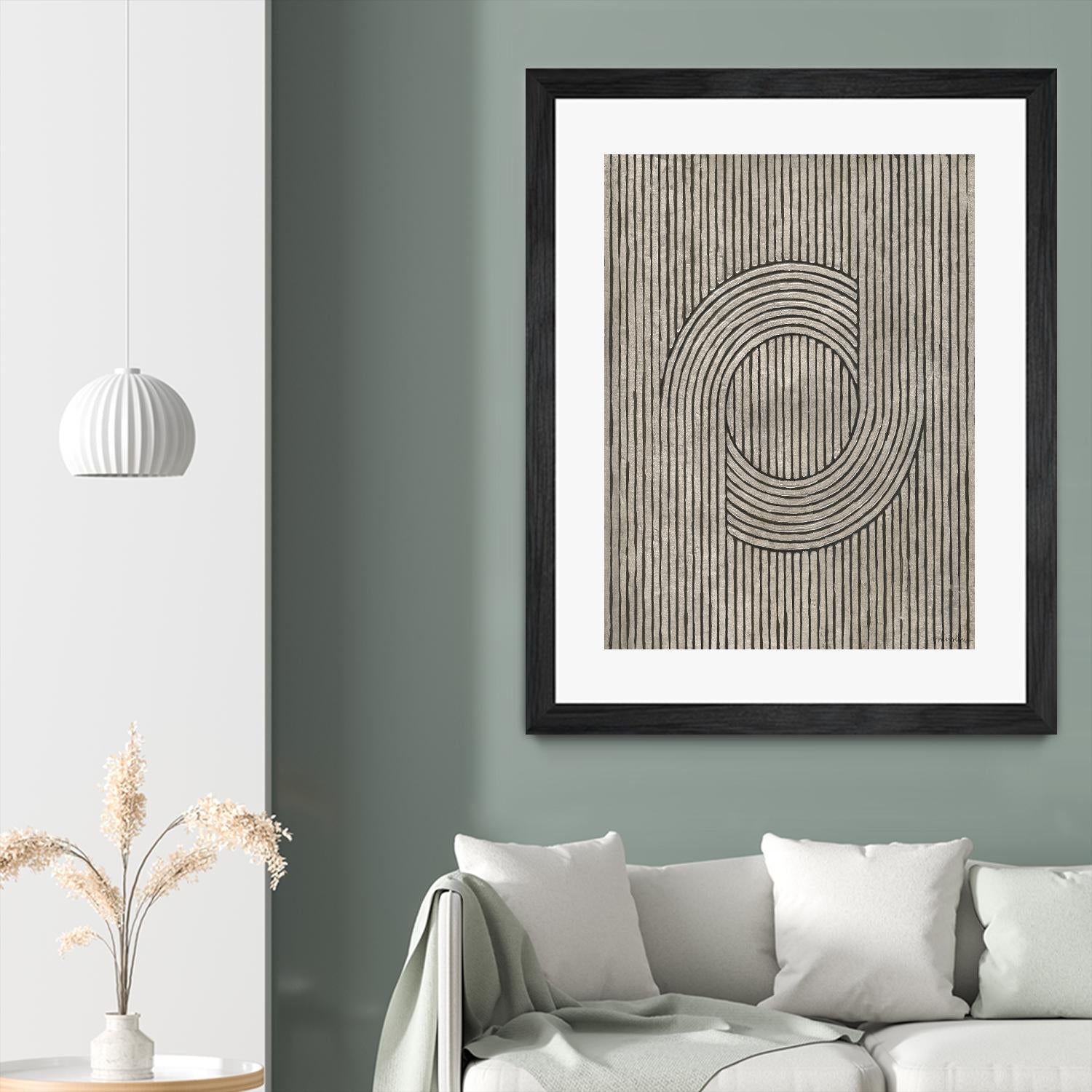 Cedar Grooves III by Vanna Lam on GIANT ART - black abstract abstract