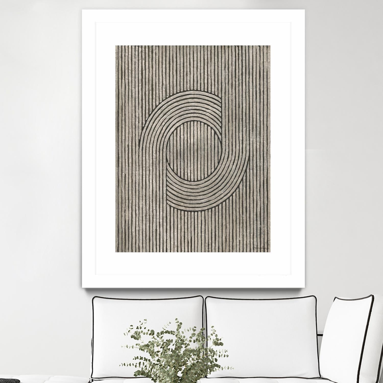 Cedar Grooves III by Vanna Lam on GIANT ART - black abstract abstract