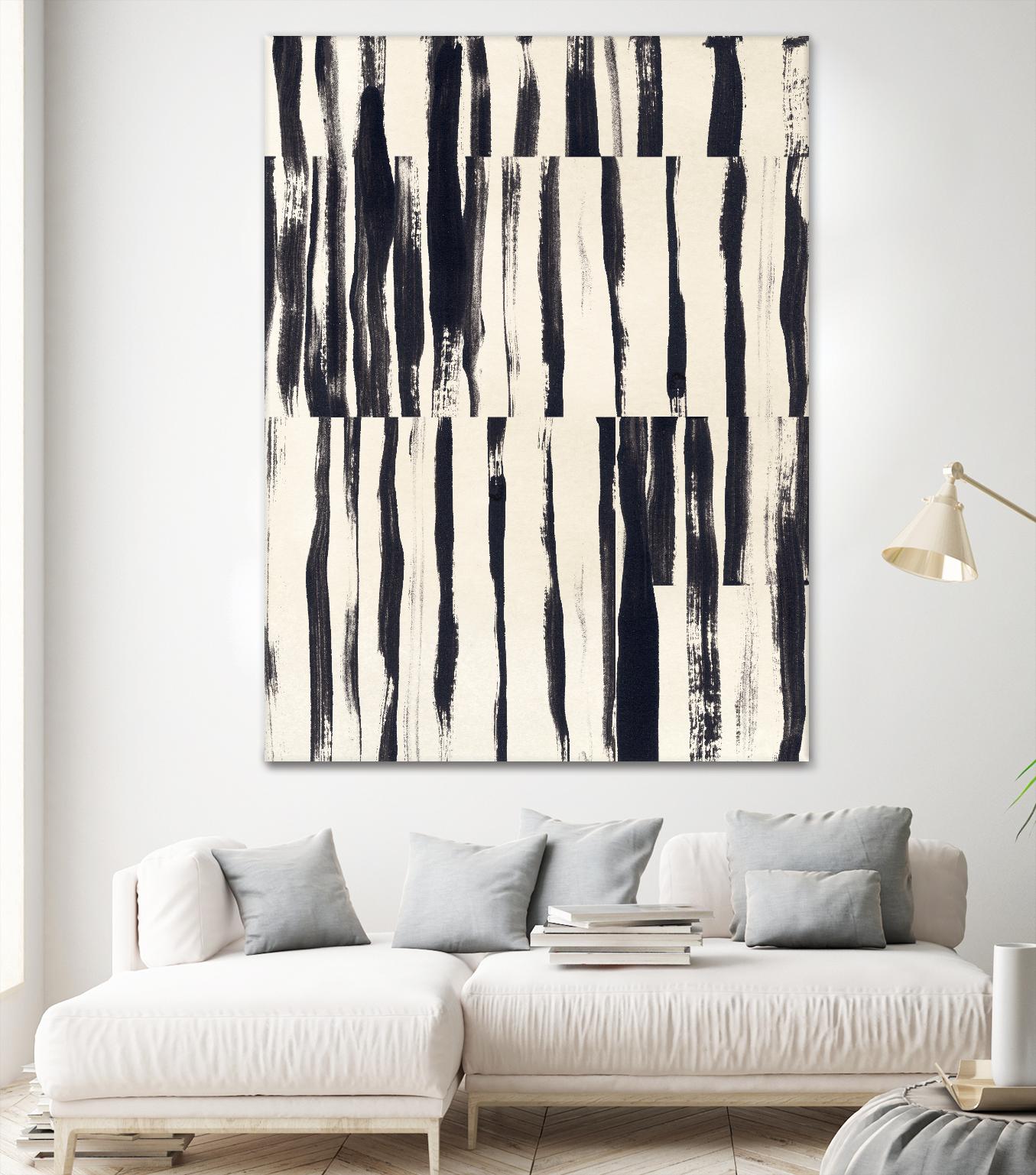 Minor Key I by June Vess on GIANT ART - beige abstract abstract