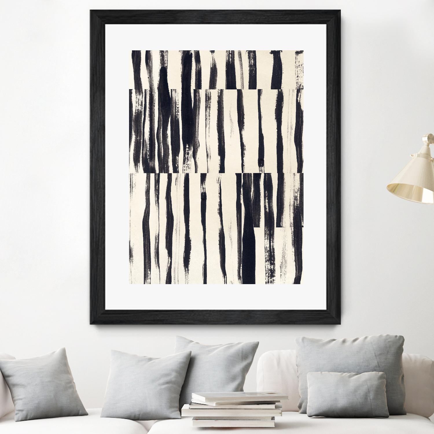 Minor Key I by June Vess on GIANT ART - beige abstract abstract