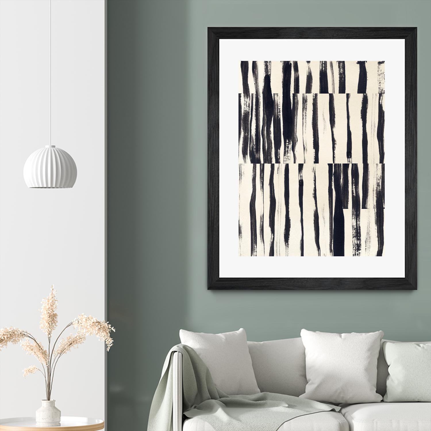 Minor Key I by June Vess on GIANT ART - beige abstract abstract