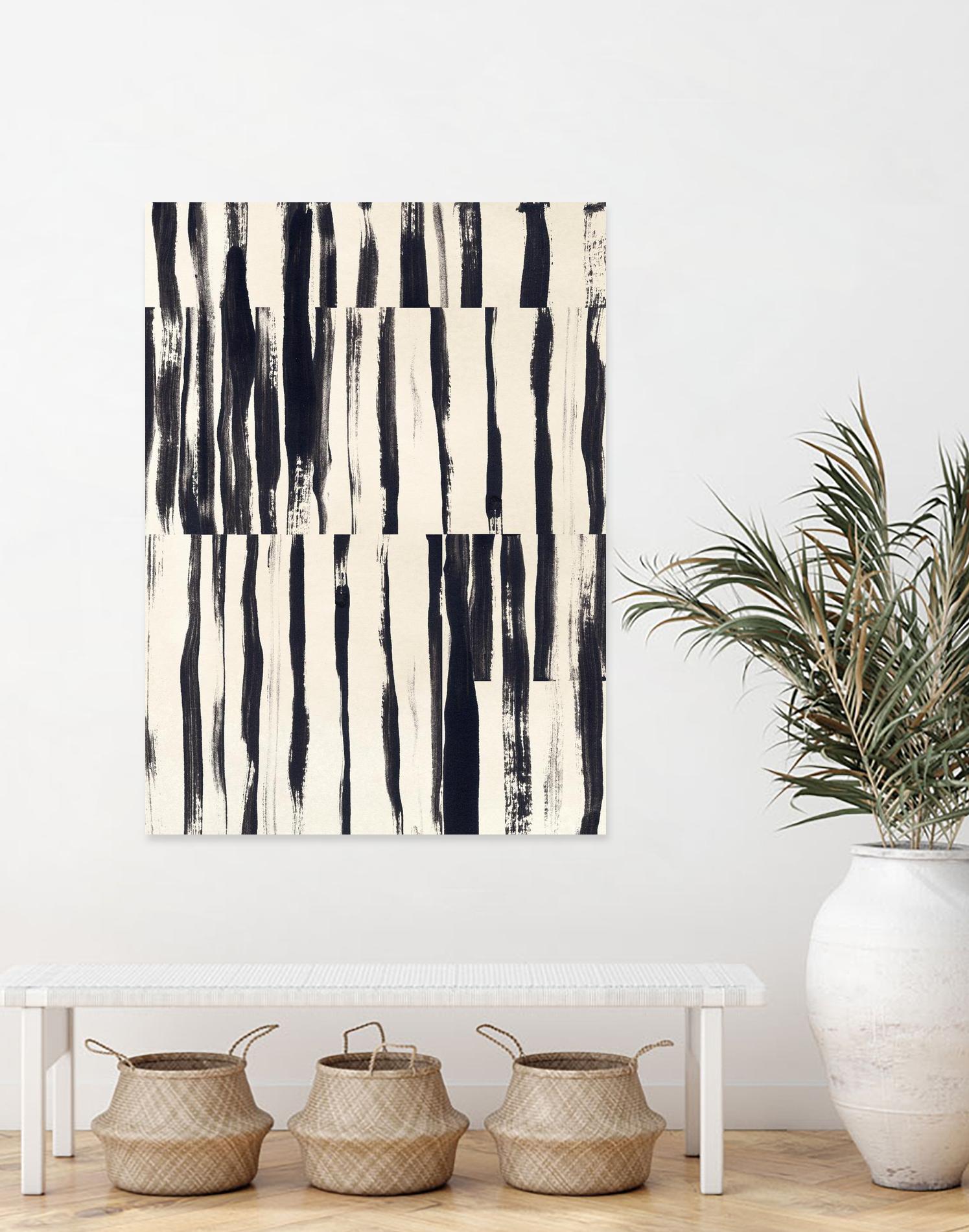 Minor Key I by June Vess on GIANT ART - beige abstract abstract