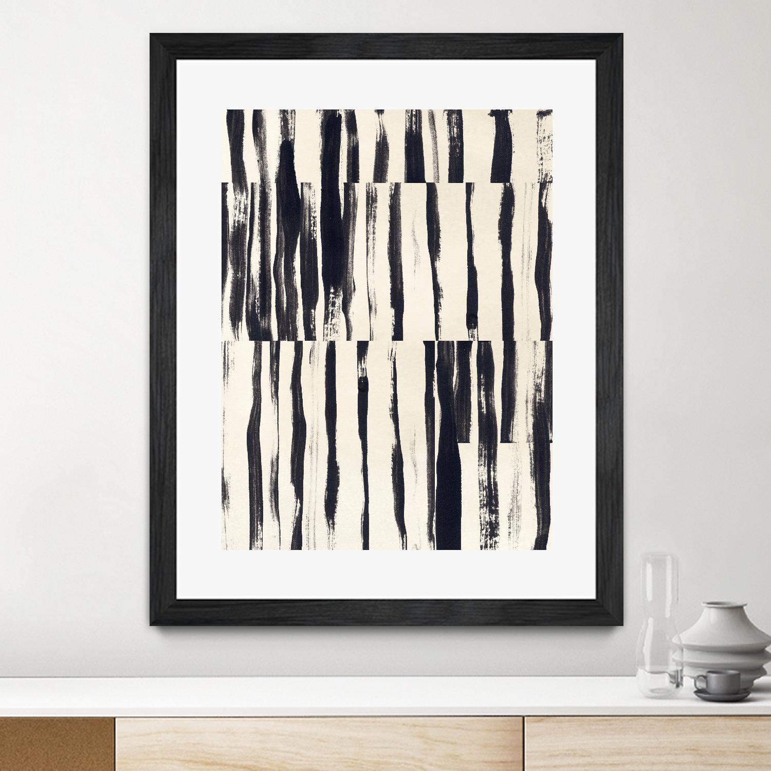 Minor Key I by June Vess on GIANT ART - beige abstract abstract