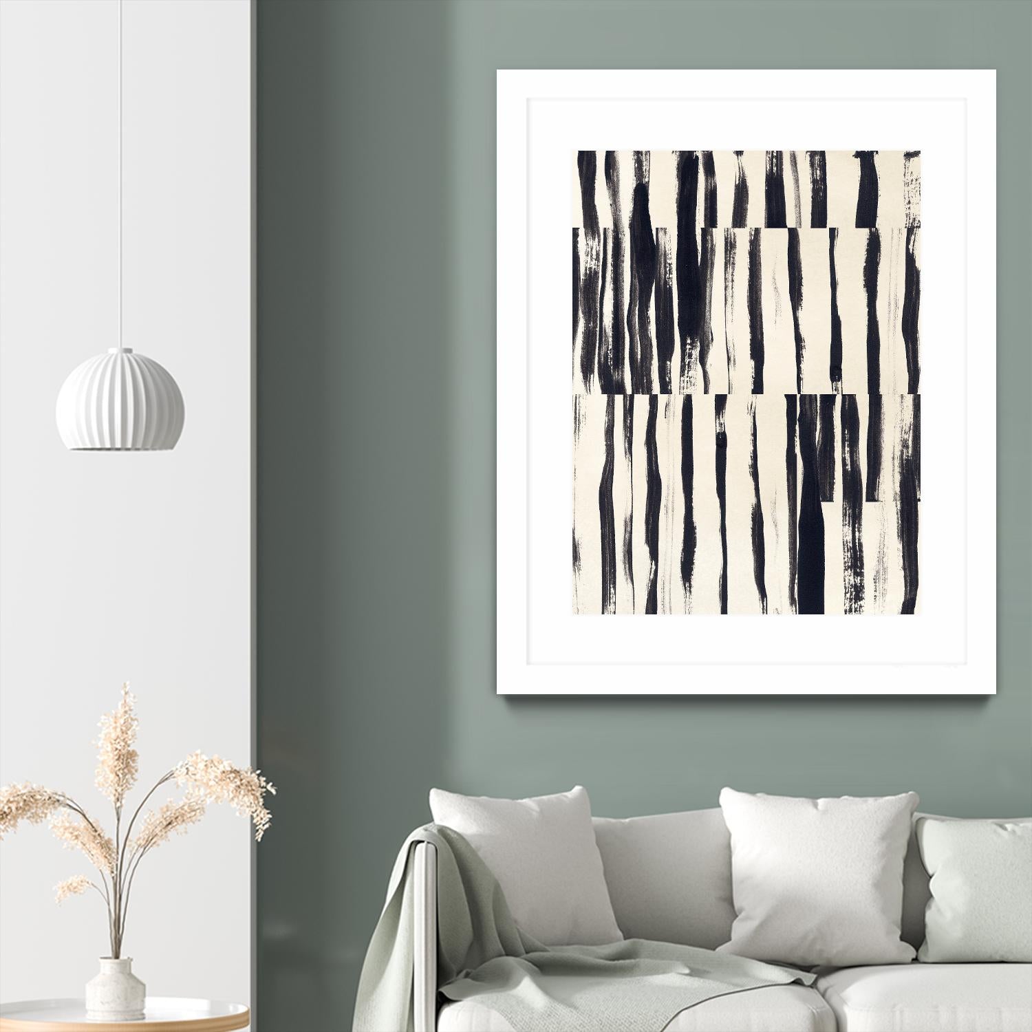 Minor Key I by June Vess on GIANT ART - beige abstract abstract